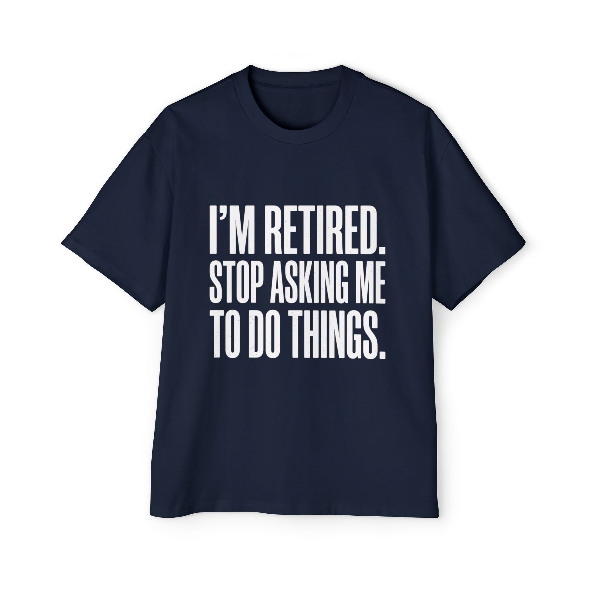 Retired Oversized Cotton T-Shirt