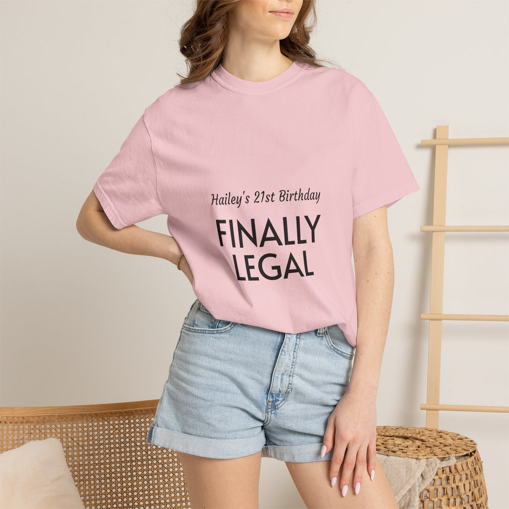 Finally Legal 21st Birthday T-Shirt