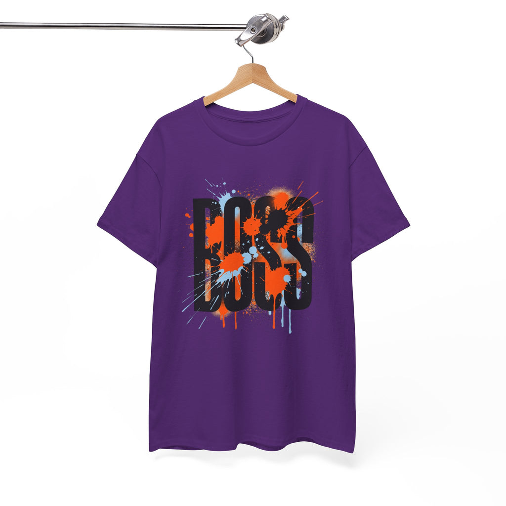 BOSS Graffiti Tee – Street Art Graphic T-Shirt
