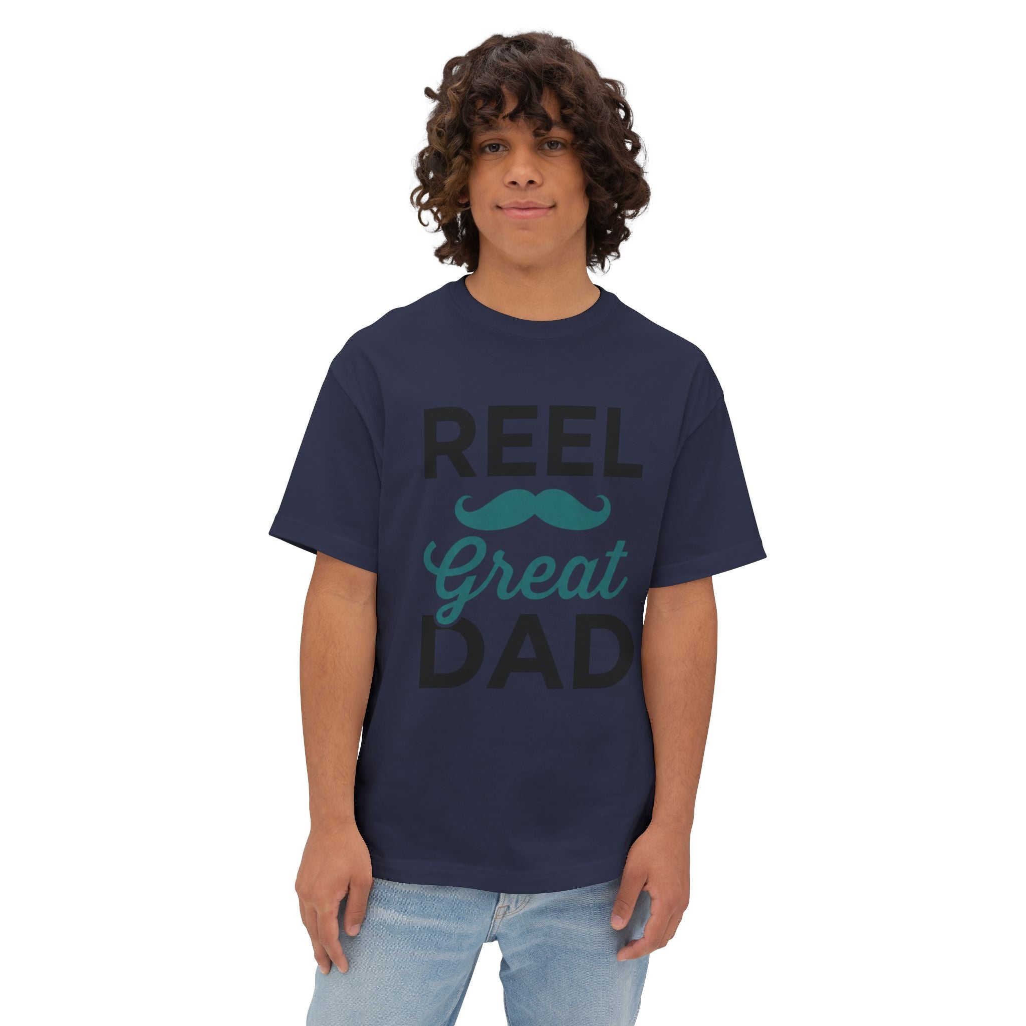 Funny Fishing Mustache Father's Day Shirt