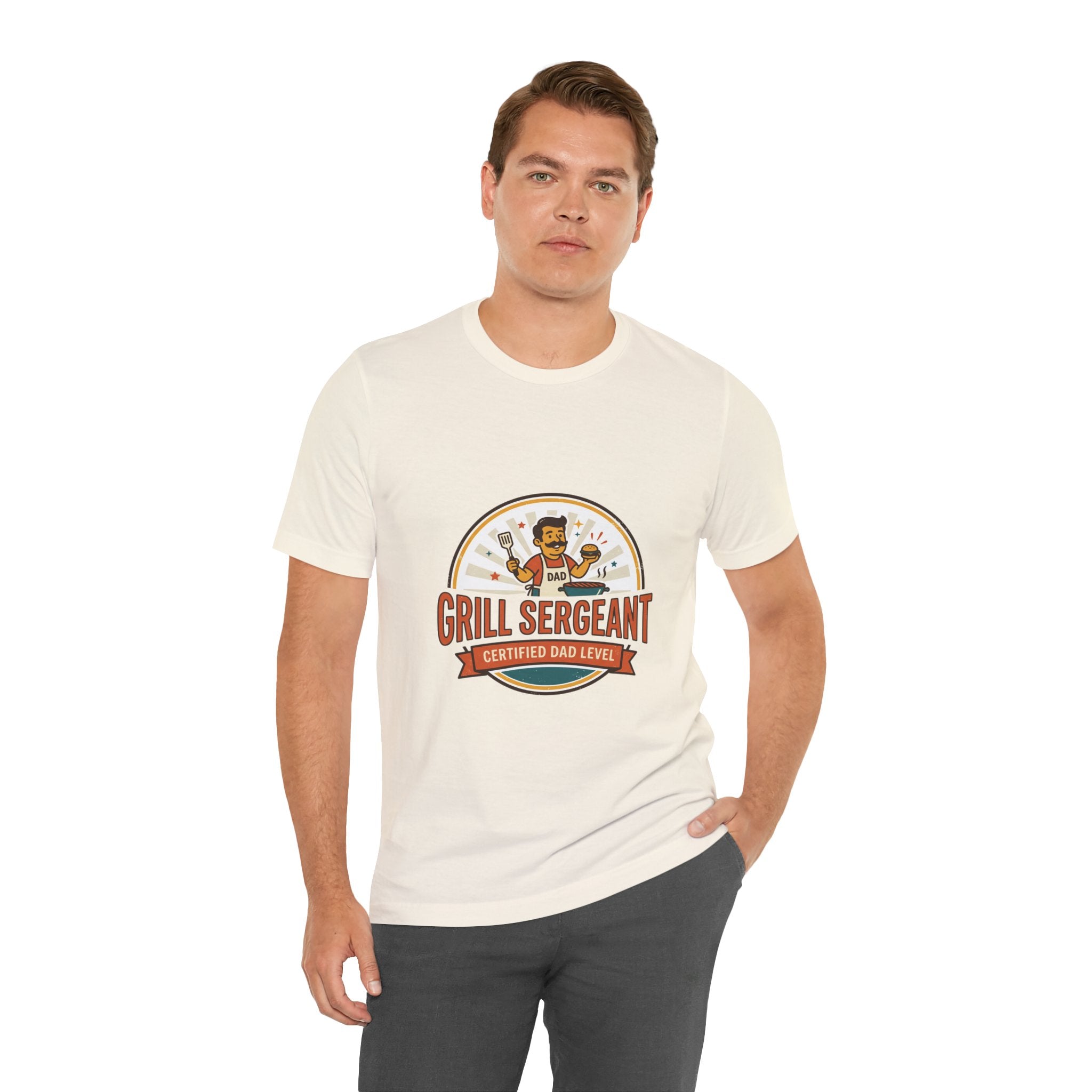 Grill Sergeant T-Shirt | Father’s Day, Retro BBQ Dad Tee