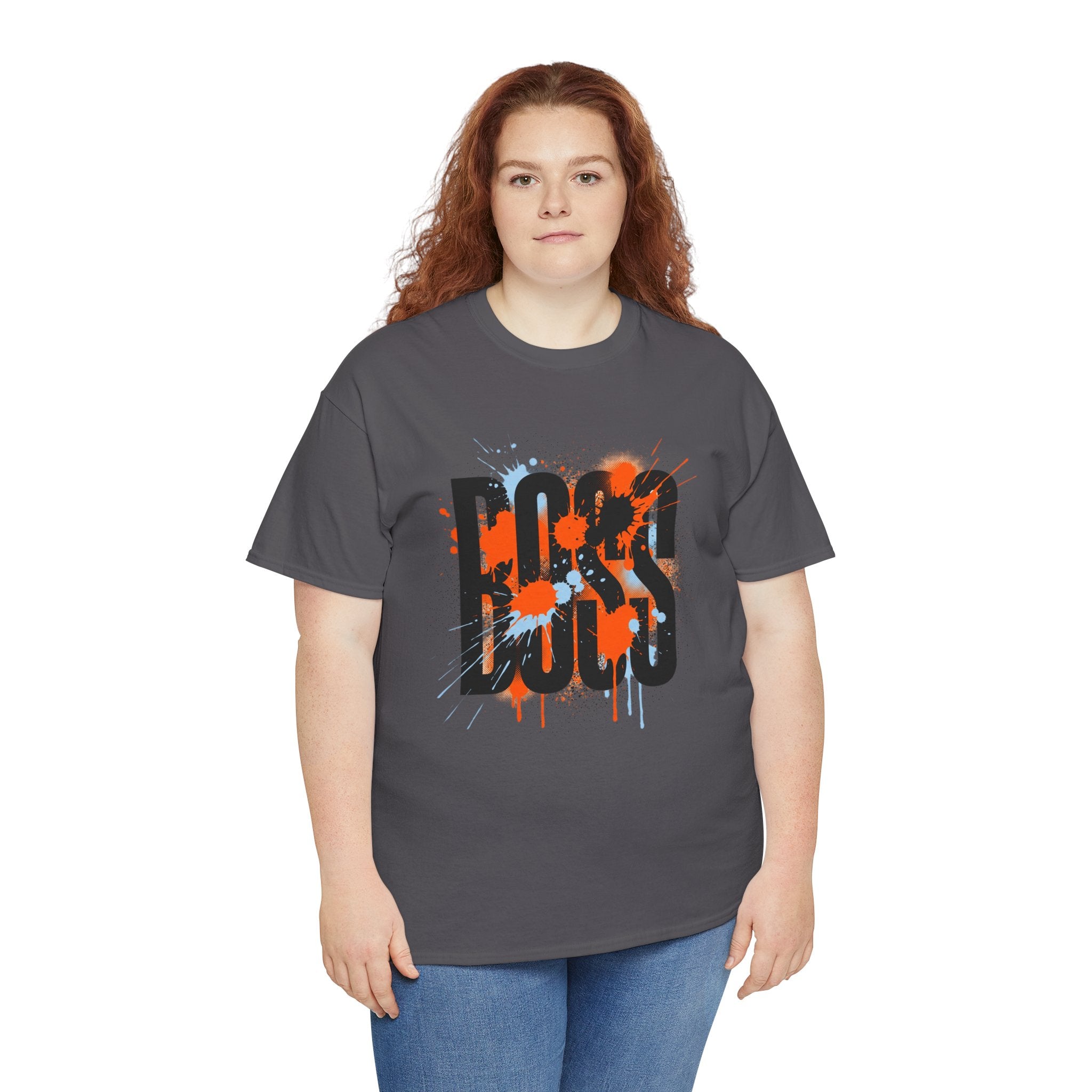 BOSS Graffiti Tee – Street Art Graphic T-Shirt