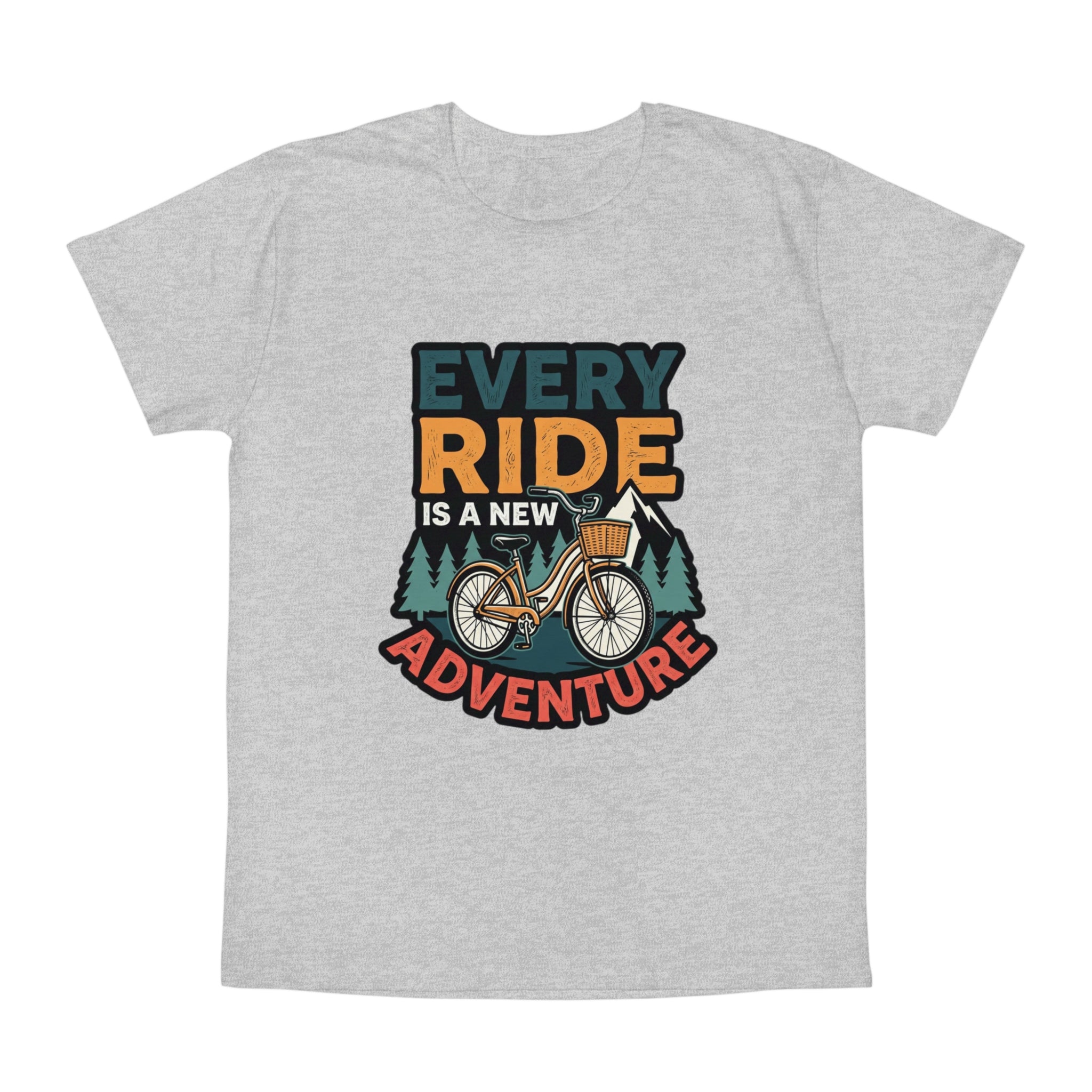 Every Ride Is a New Adventure T-Shirt — Bicycle Camping Outdoor Tee