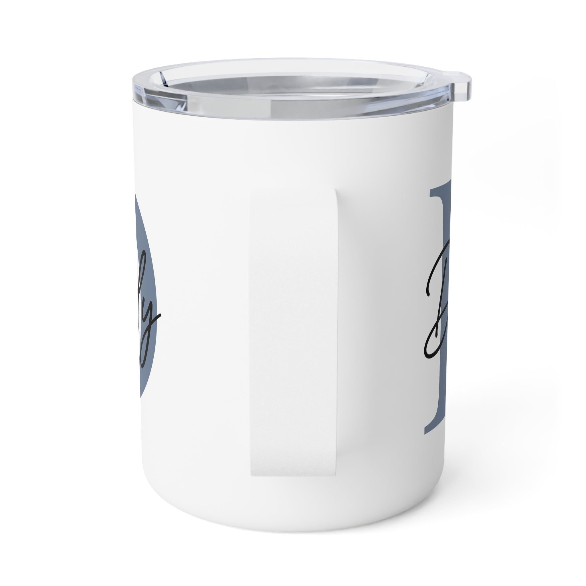 Personalized Initial Insulated Coffee Mug.