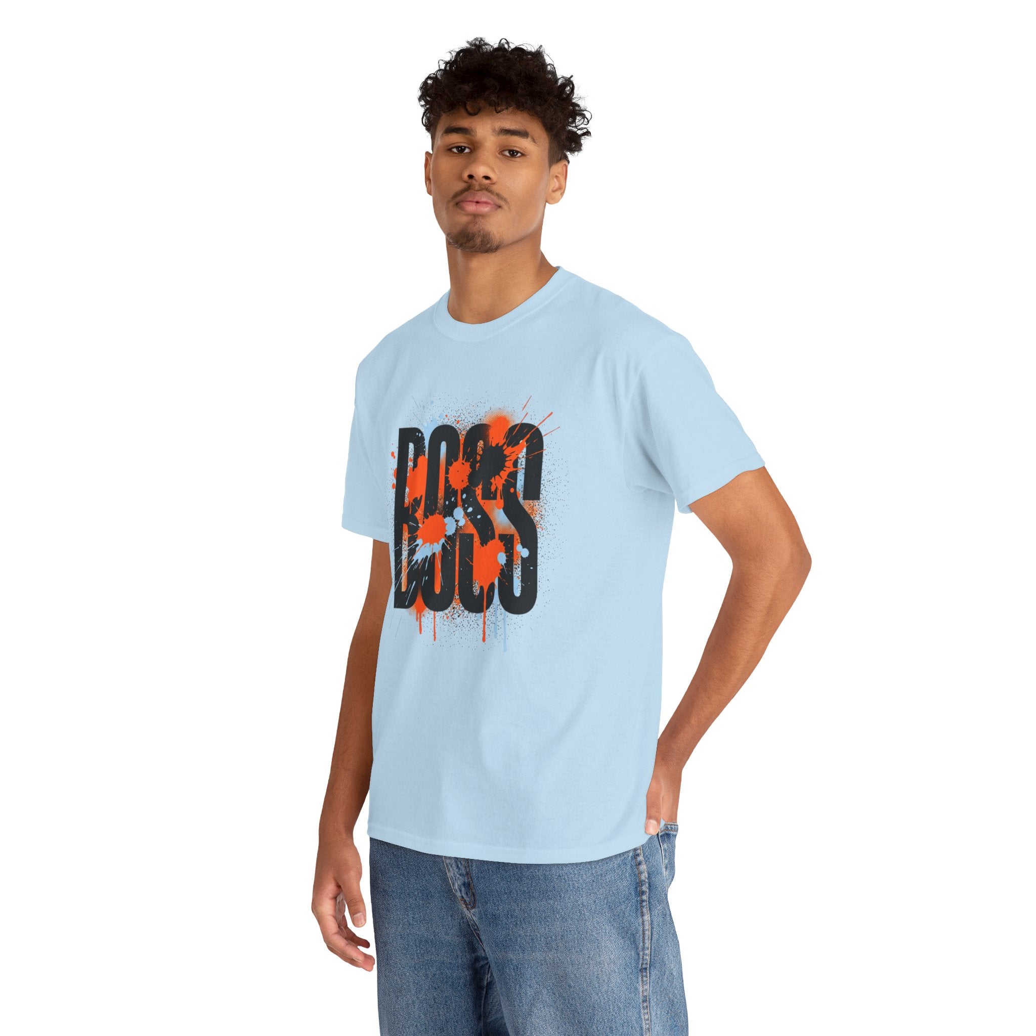 BOSS Graffiti Tee – Street Art Graphic T-Shirt
