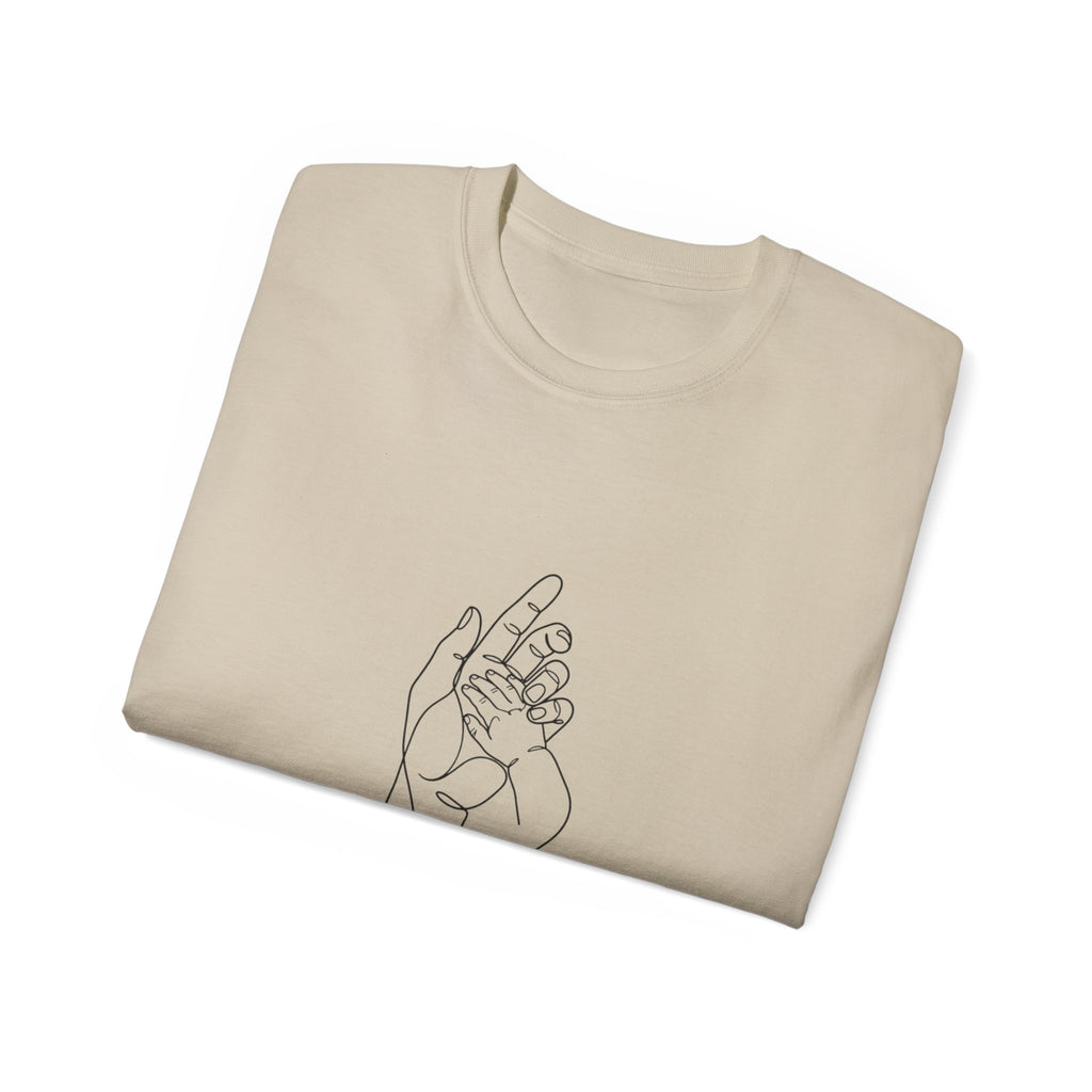 Matching Hands Relaxed Unisex Cotton T‑Shirt