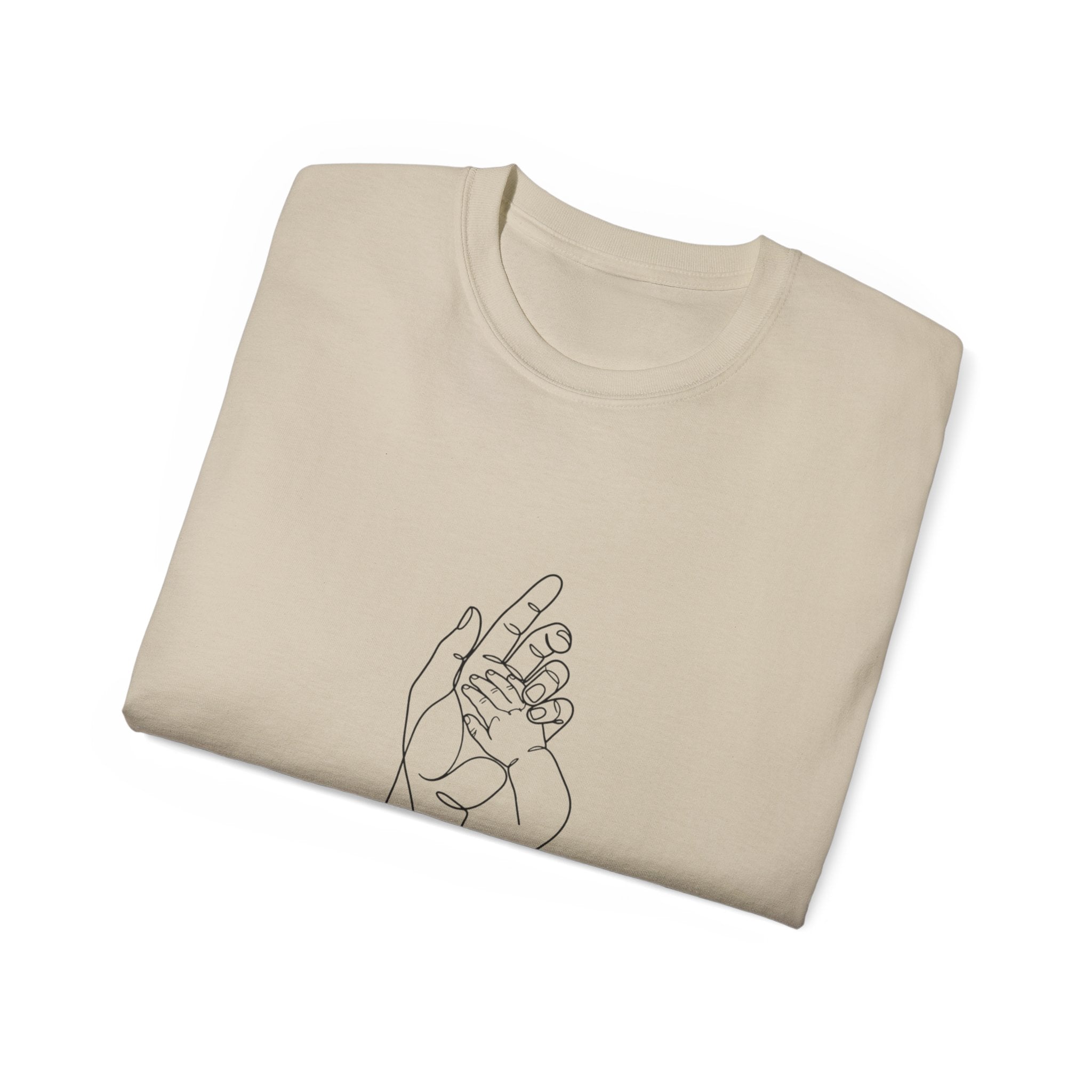 Matching Hands Relaxed Unisex Cotton T‑Shirt