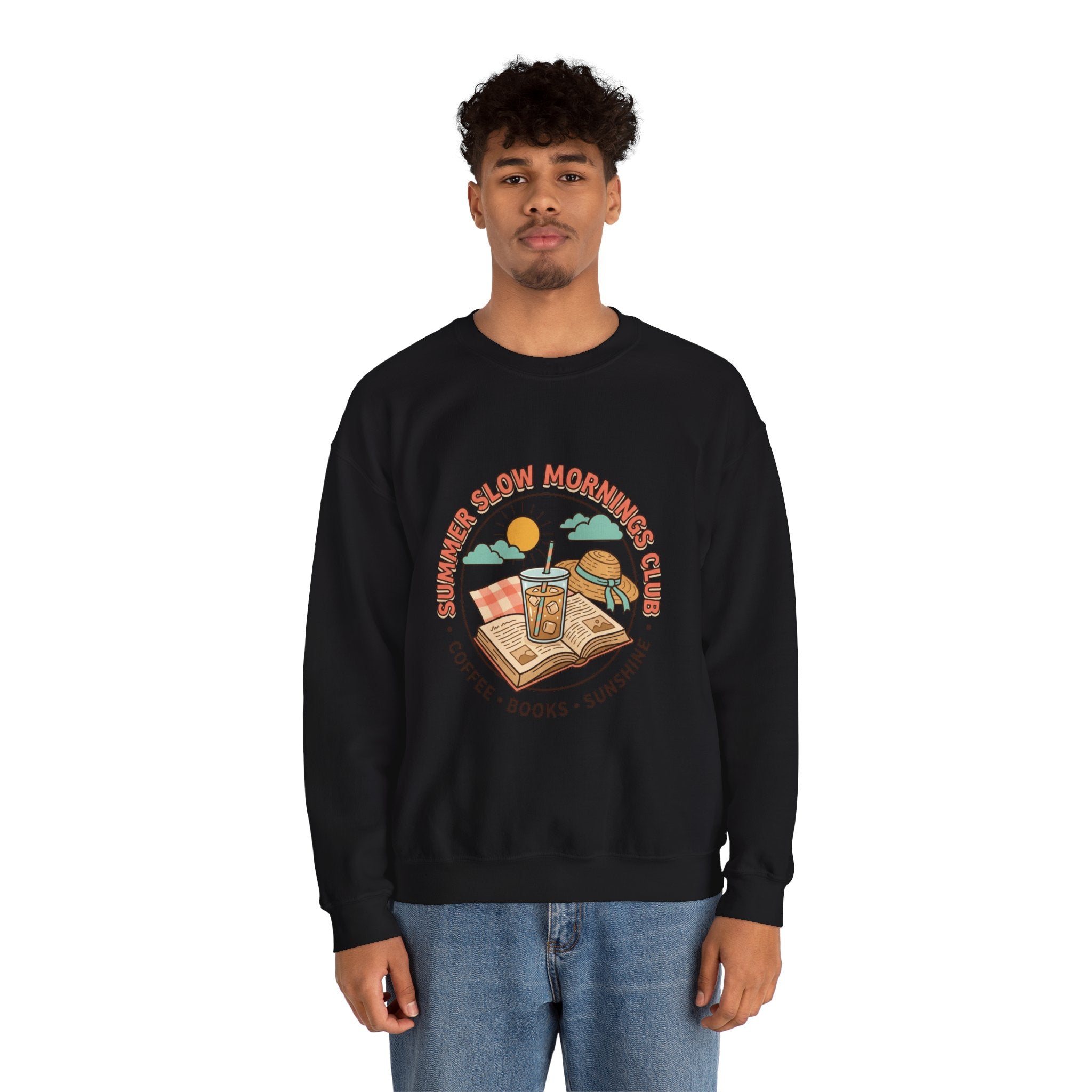 Summer Slow Mornings Crewneck Sweatshirt.