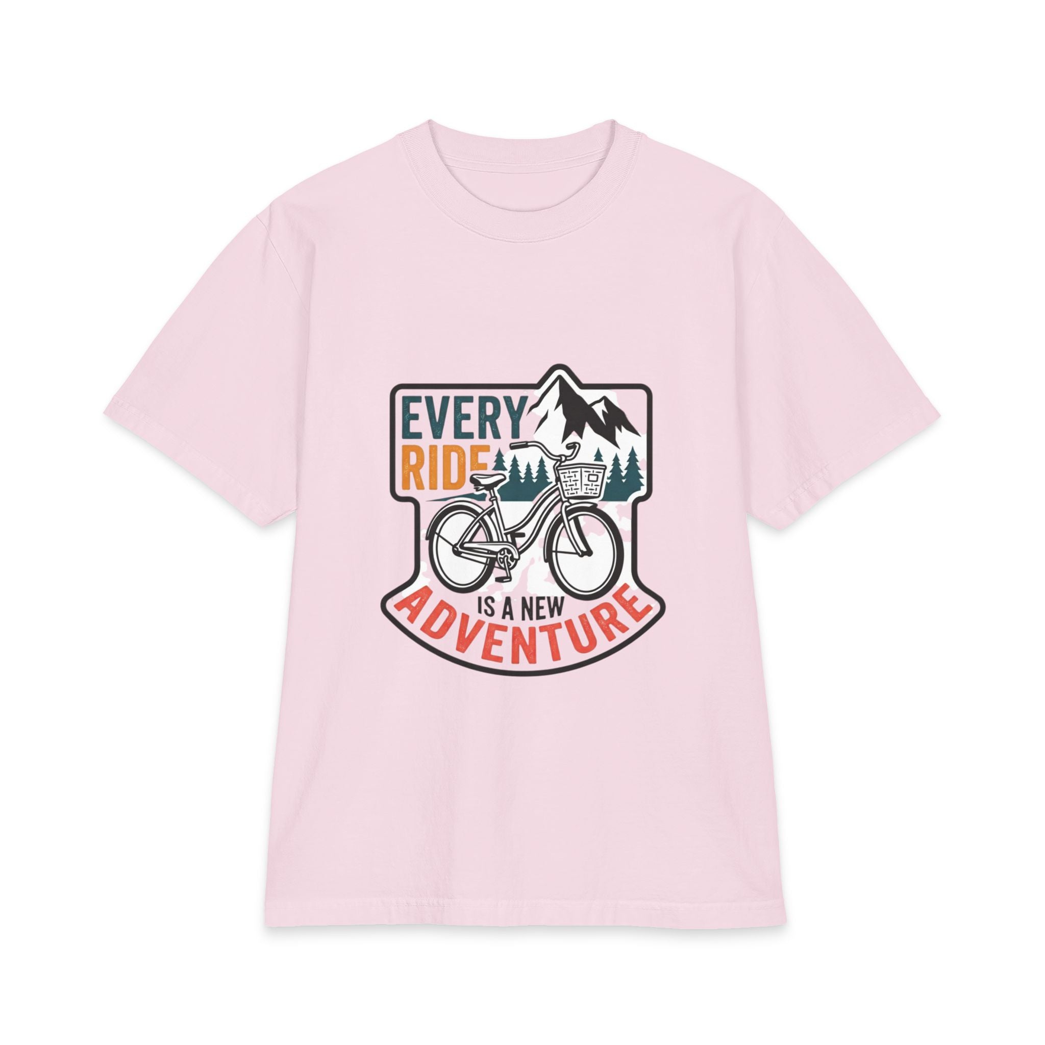 Every Ride Is a New Adventure T-Shirt — Bike Mountain Adventure Graphic Tee