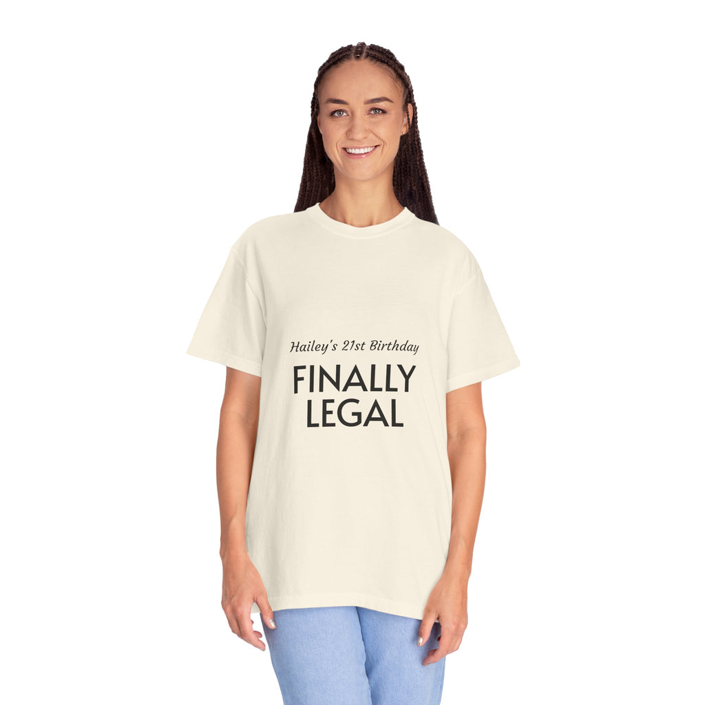 Finally Legal 21st Birthday T-Shirt