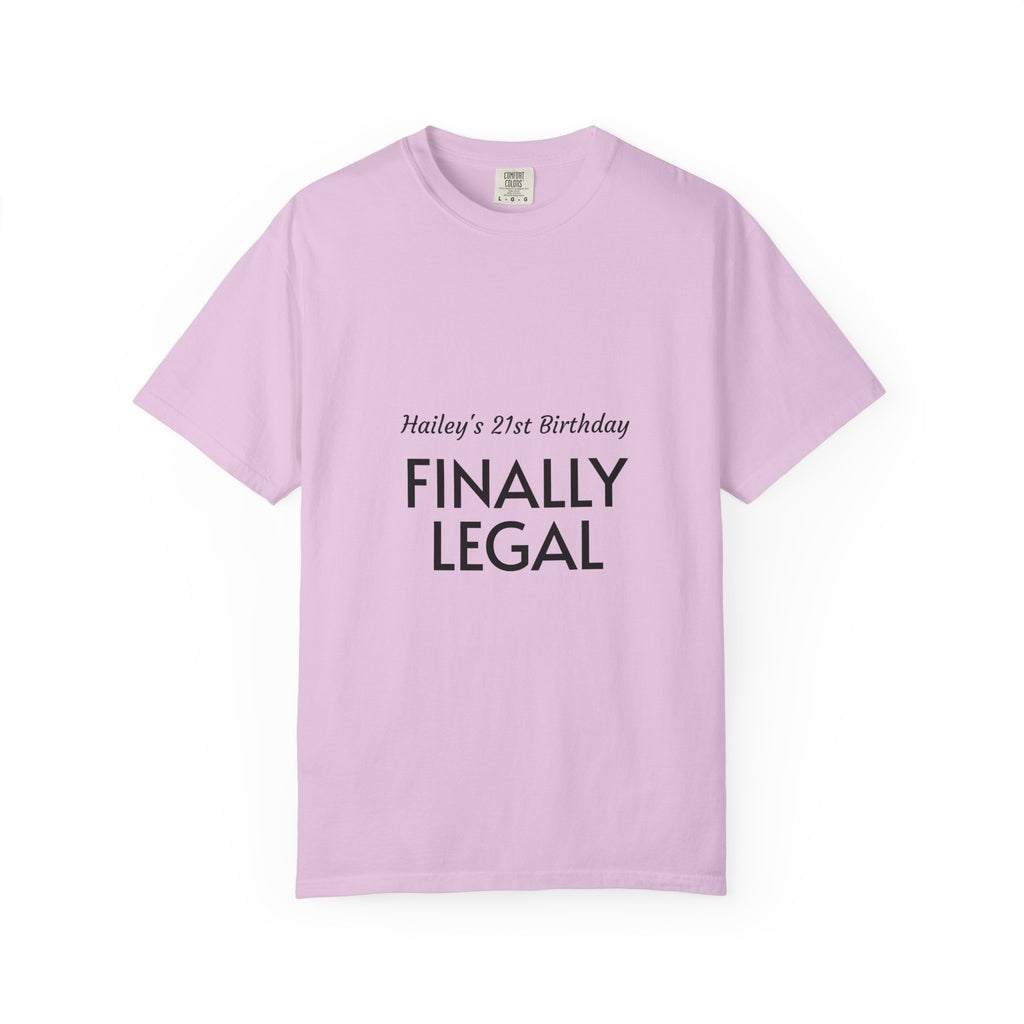 Finally Legal 21st Birthday T-Shirt