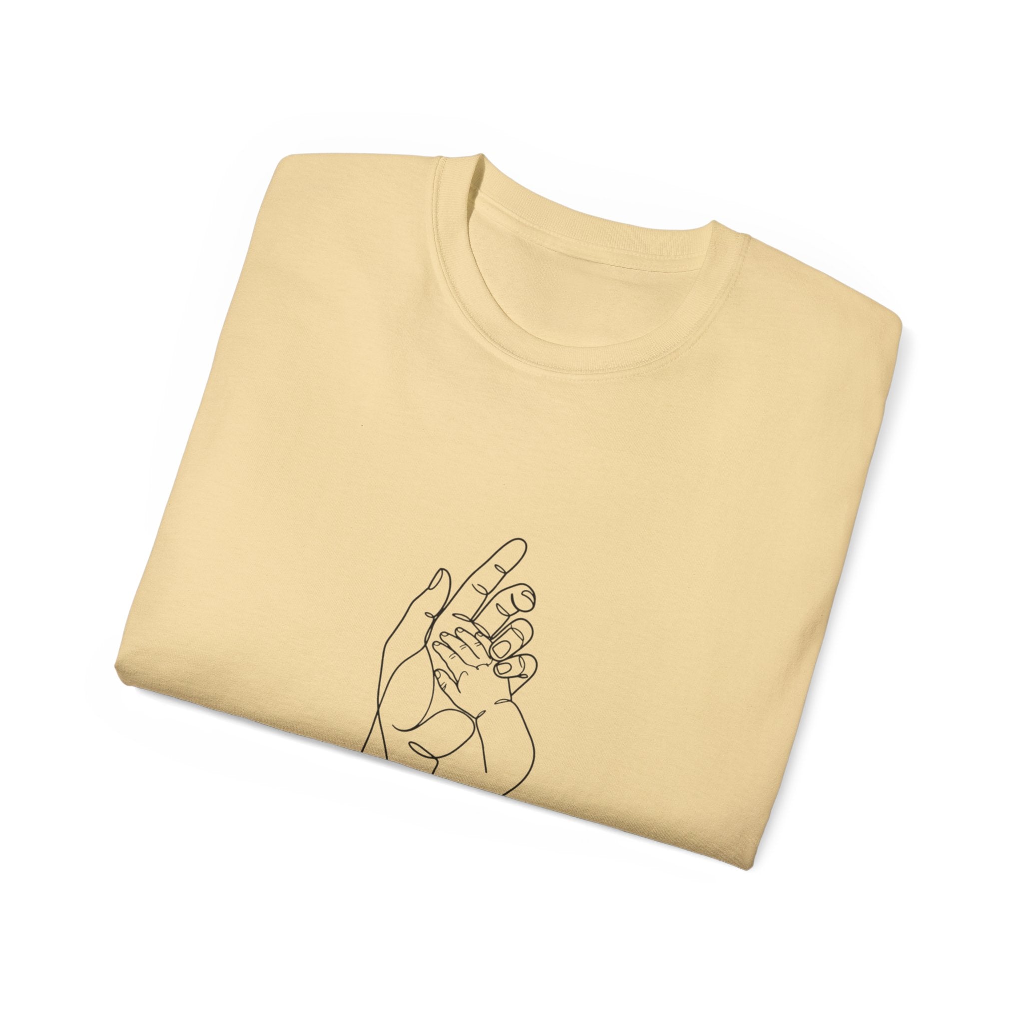 Matching Hands Relaxed Unisex Cotton T‑Shirt