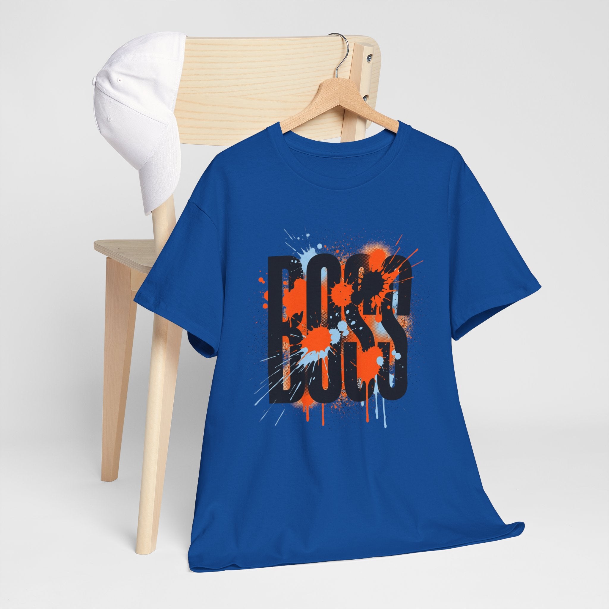 BOSS Graffiti Tee – Street Art Graphic T-Shirt