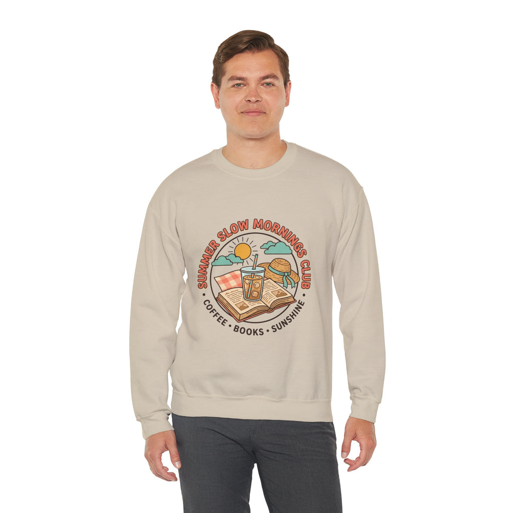 Summer Slow Mornings Crewneck Sweatshirt.