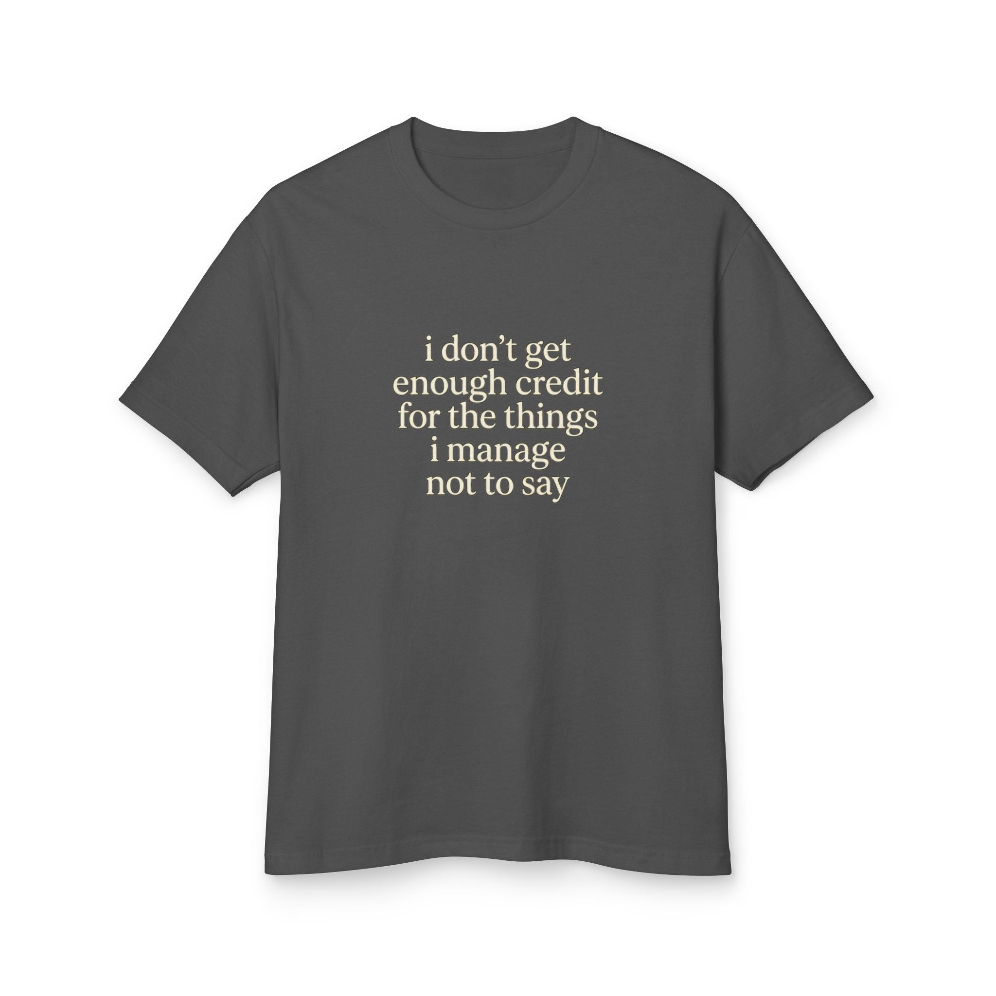 Garment-Dyed Heavyweight Cotton Graphic T‑Shirt