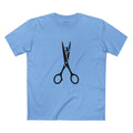 Scissors Graphic Tee — Barber & Stylist Haircut Shirt