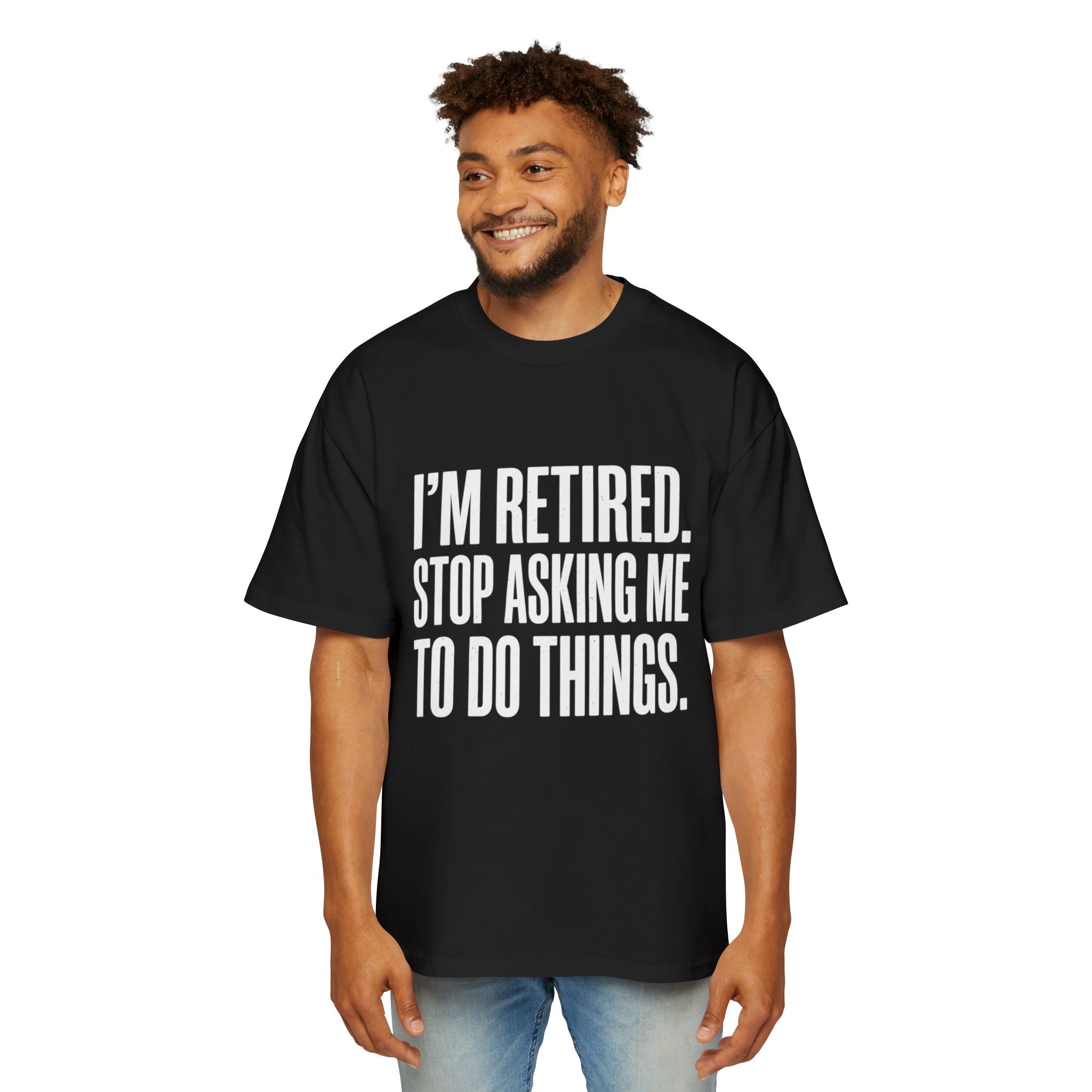 Retired Oversized Cotton T-Shirt