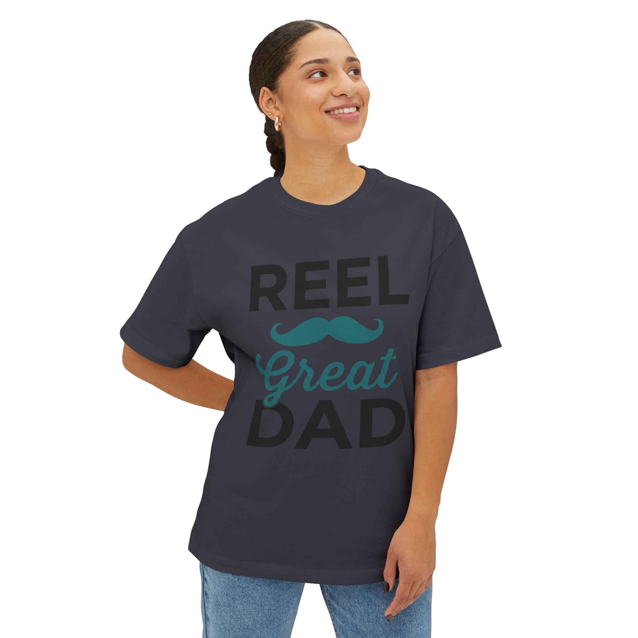 Funny Fishing Mustache Father's Day Shirt