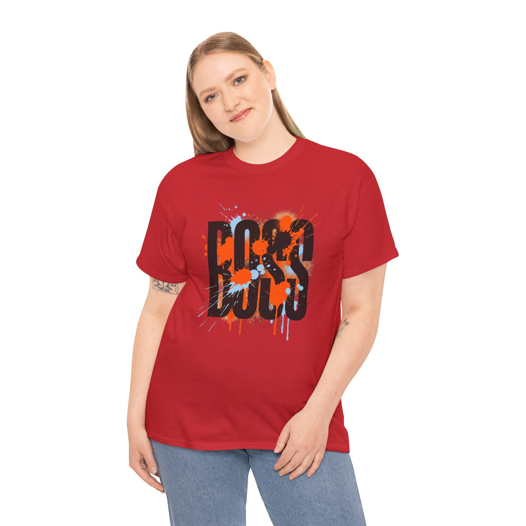 BOSS Graffiti Tee – Street Art Graphic T-Shirt