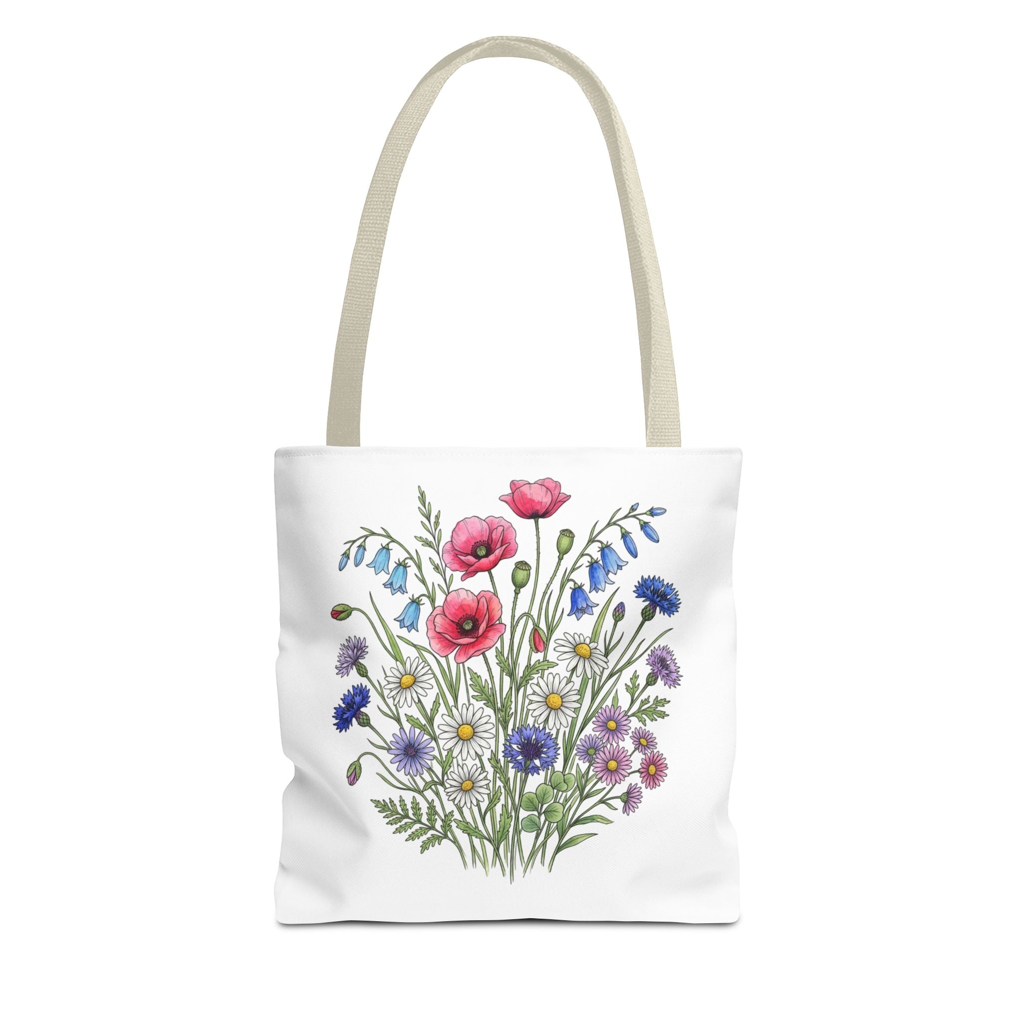 Floral Wildflower tote bag