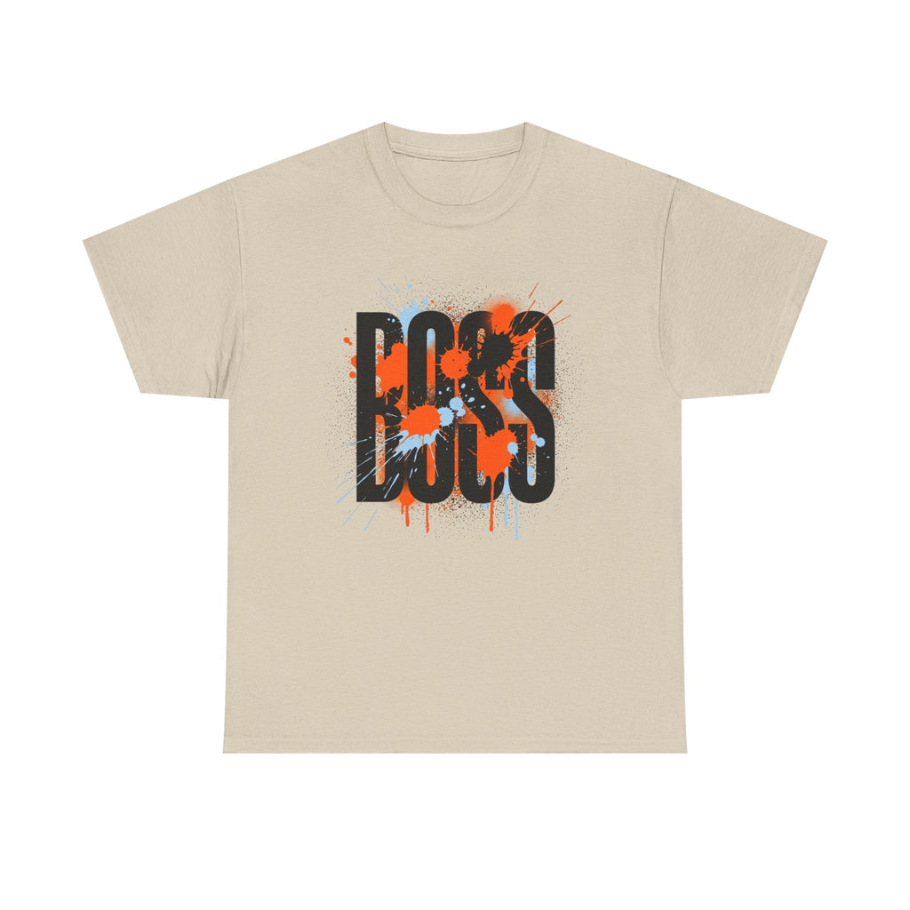 BOSS Graffiti Tee – Street Art Graphic T-Shirt