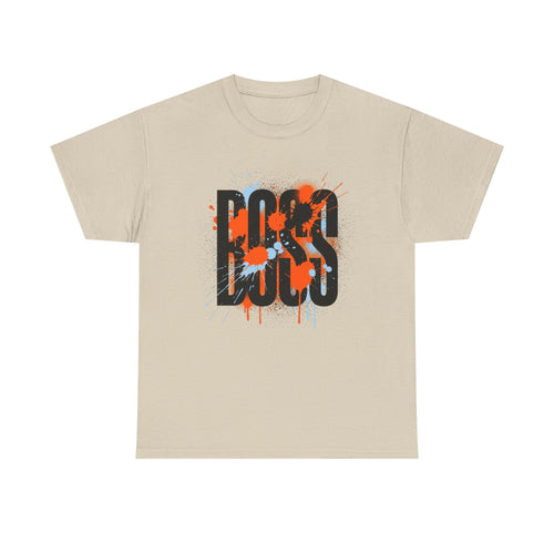 BOSS Graffiti Tee – Street Art Graphic T-Shirt