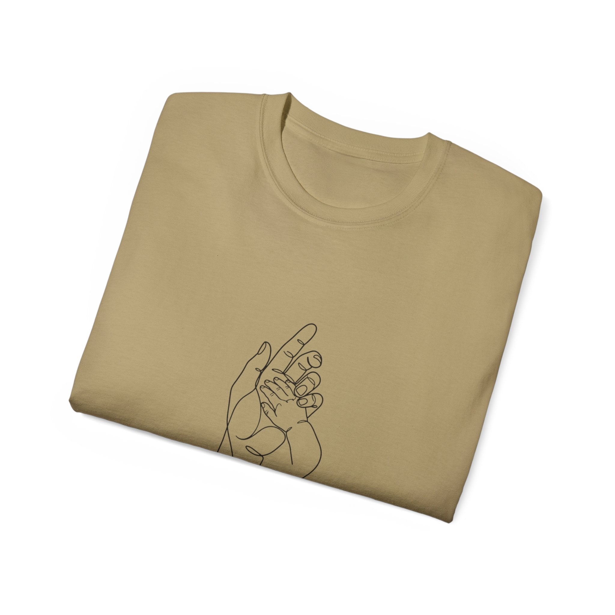 Matching Hands Relaxed Unisex Cotton T‑Shirt