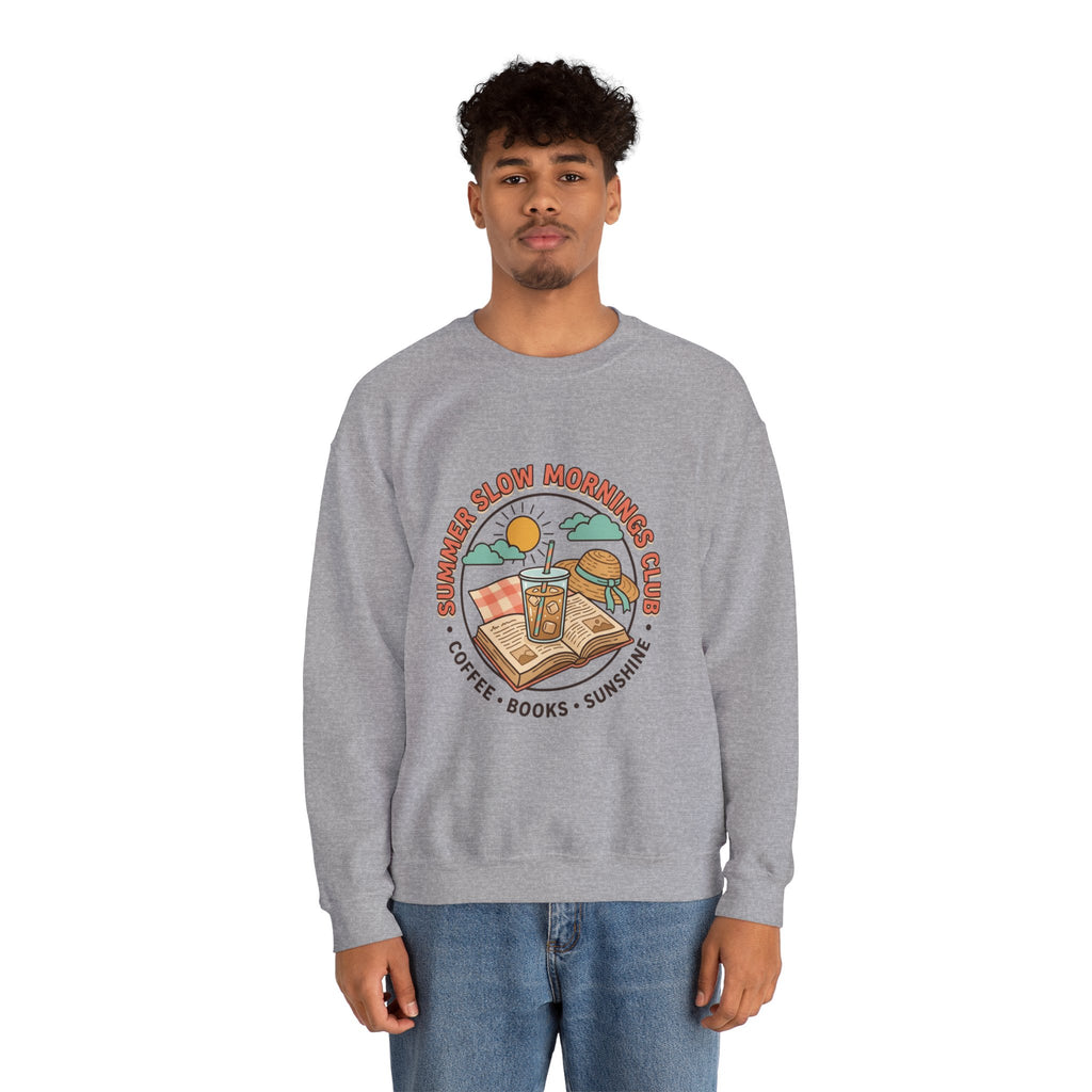 Summer Slow Mornings Crewneck Sweatshirt.
