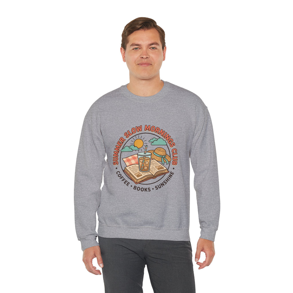 Summer Slow Mornings Crewneck Sweatshirt.