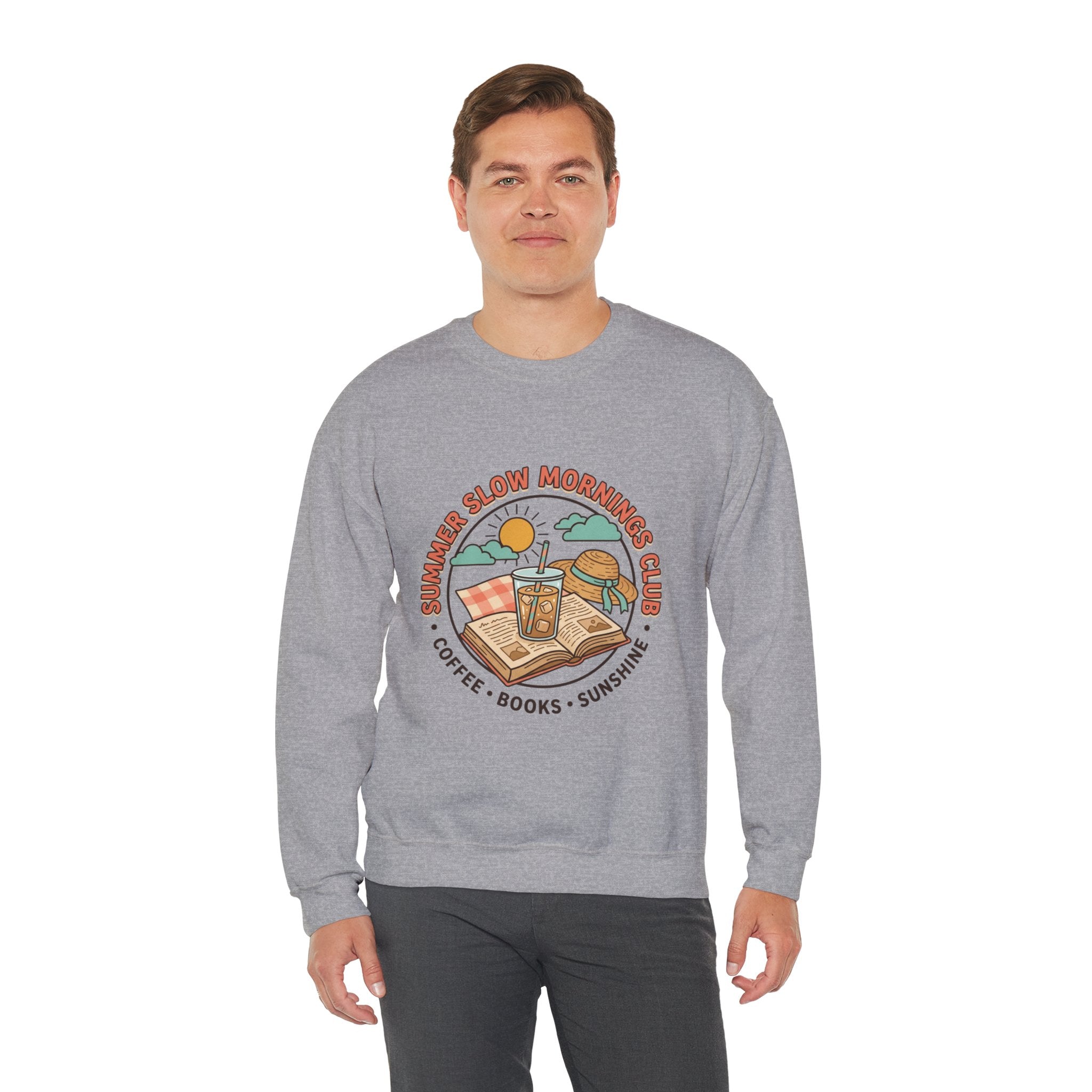 Summer Slow Mornings Crewneck Sweatshirt.