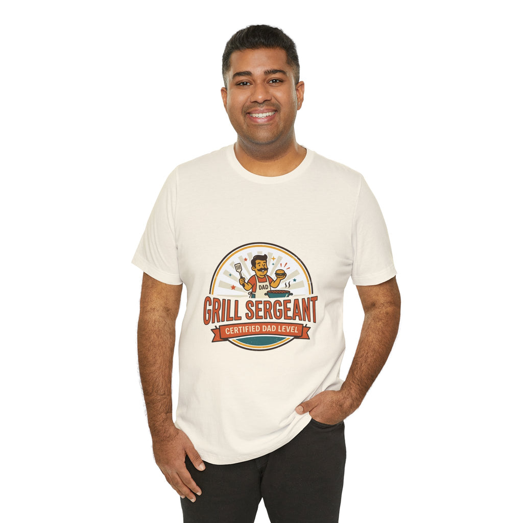 Grill Sergeant T-Shirt | Father’s Day, Retro BBQ Dad Tee
