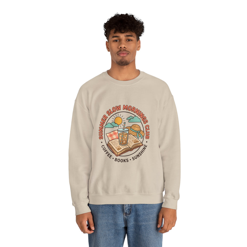 Summer Slow Mornings Crewneck Sweatshirt.