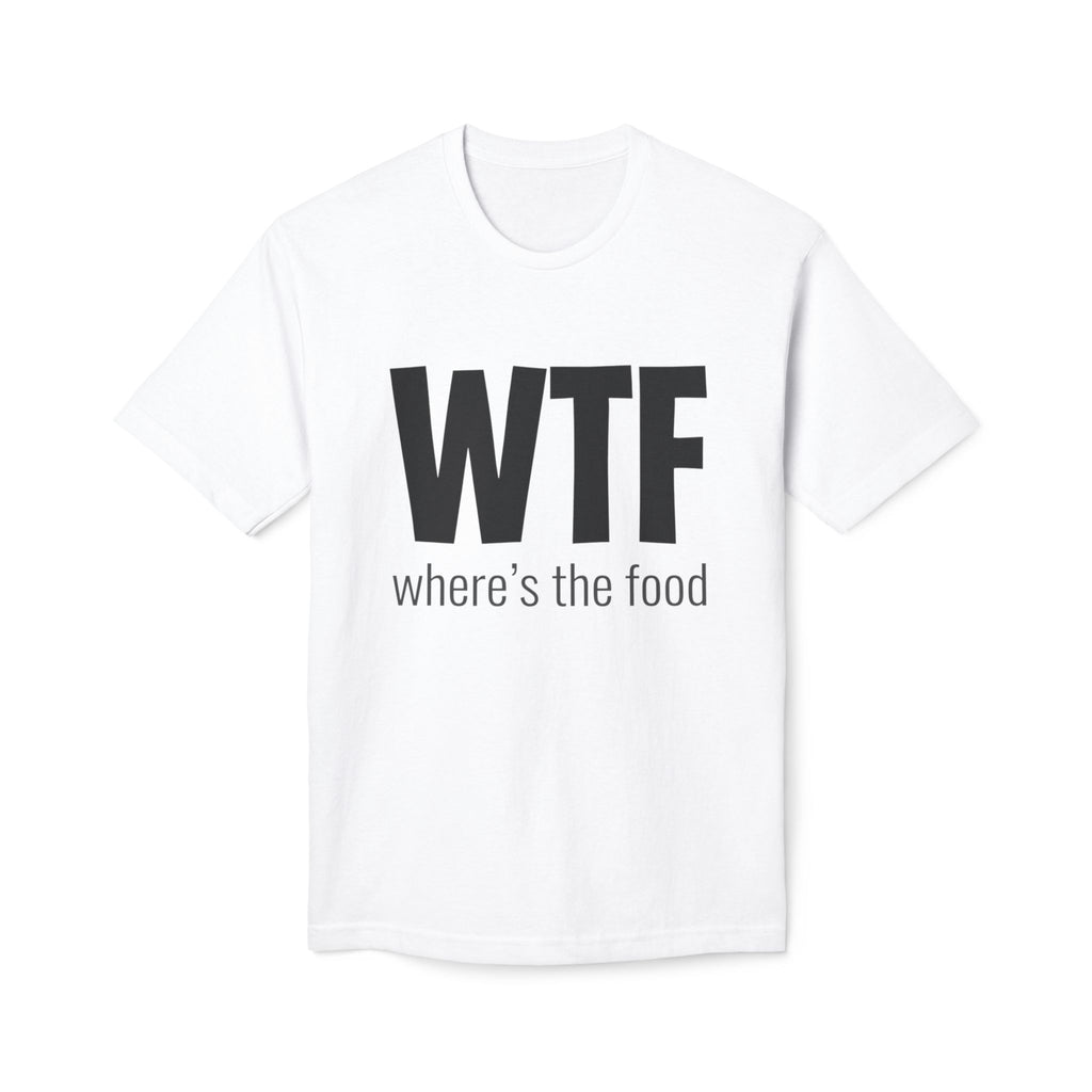 WTF "Where's the Food" Graphic T-Shirt — Funny Foodie Tee