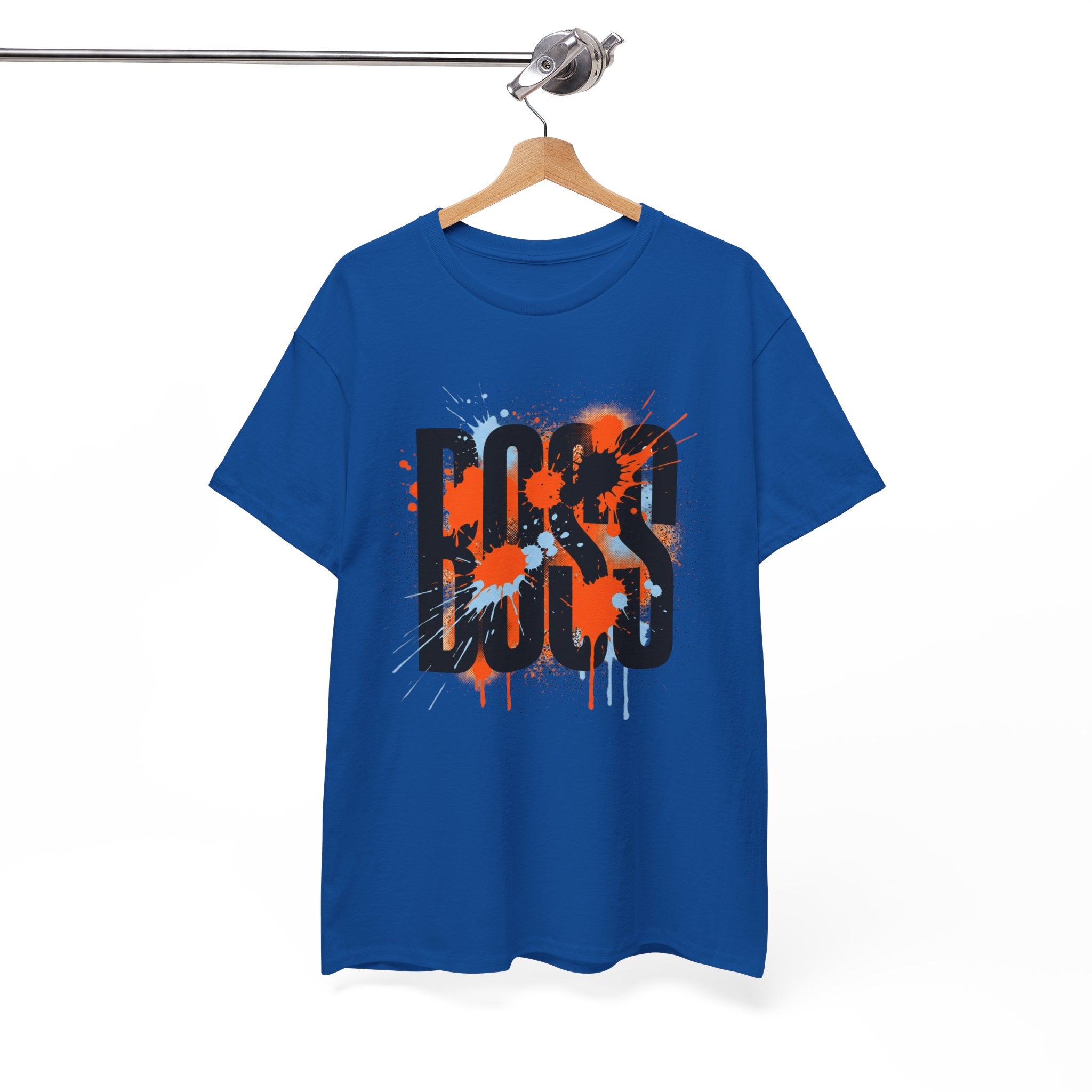 BOSS Graffiti Tee – Street Art Graphic T-Shirt