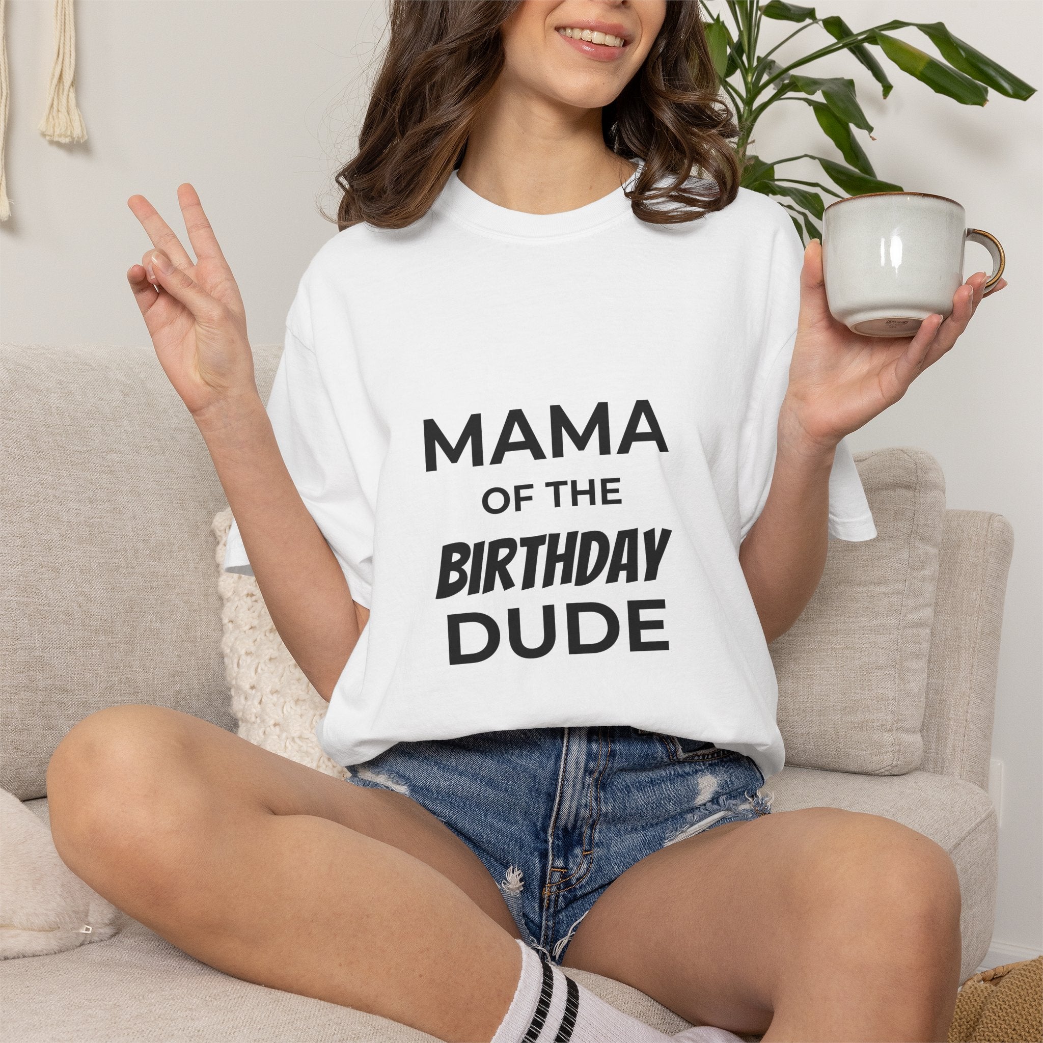 Mama of the Birthday Dude T-Shirt
