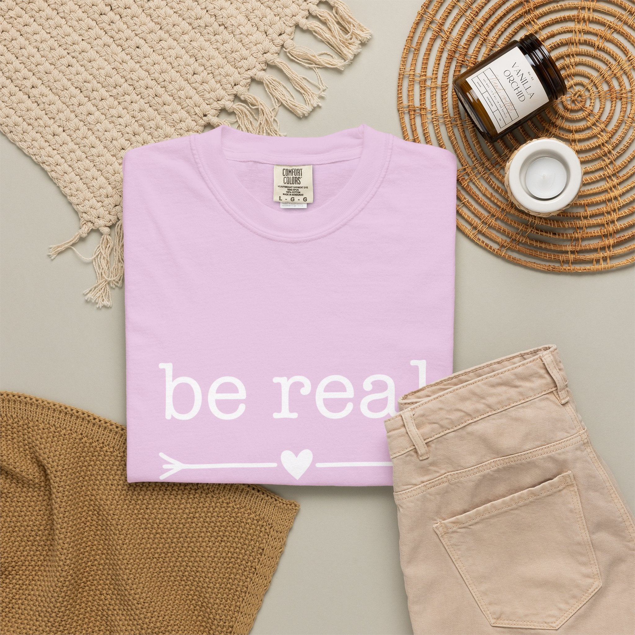 Be Real Not Perfect T-Shirt — Inspirational Graphic Tee