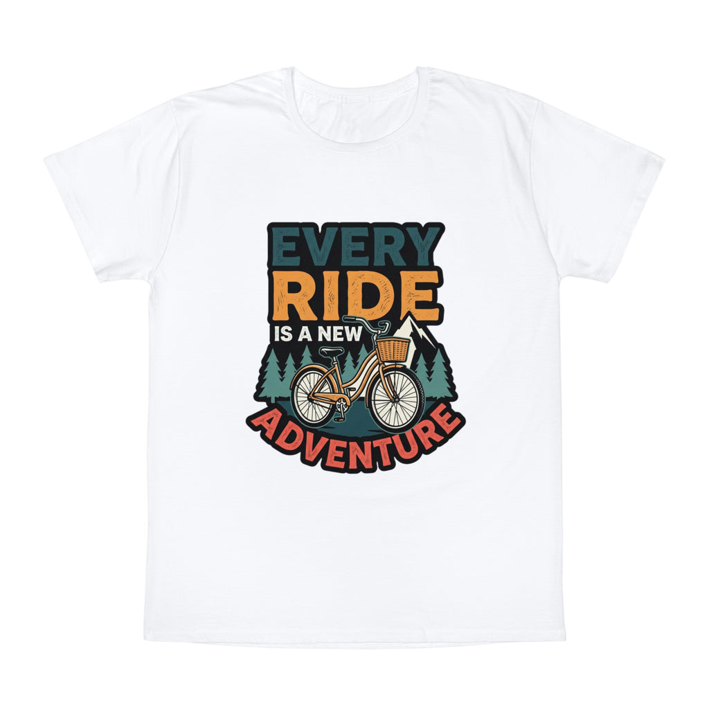 Every Ride Is a New Adventure T-Shirt — Bicycle Camping Outdoor Tee