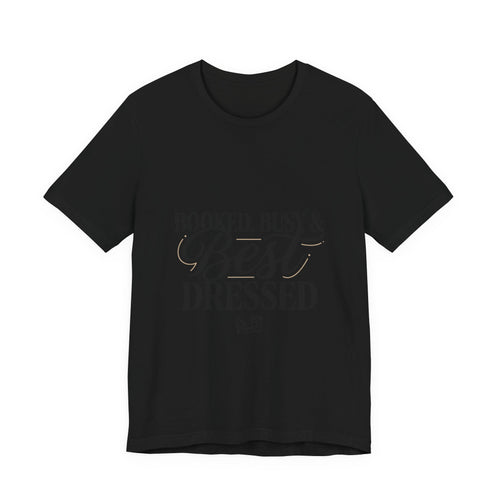 Booked, Busy & Best Dressed Tee | editorial tee, Parisian chic