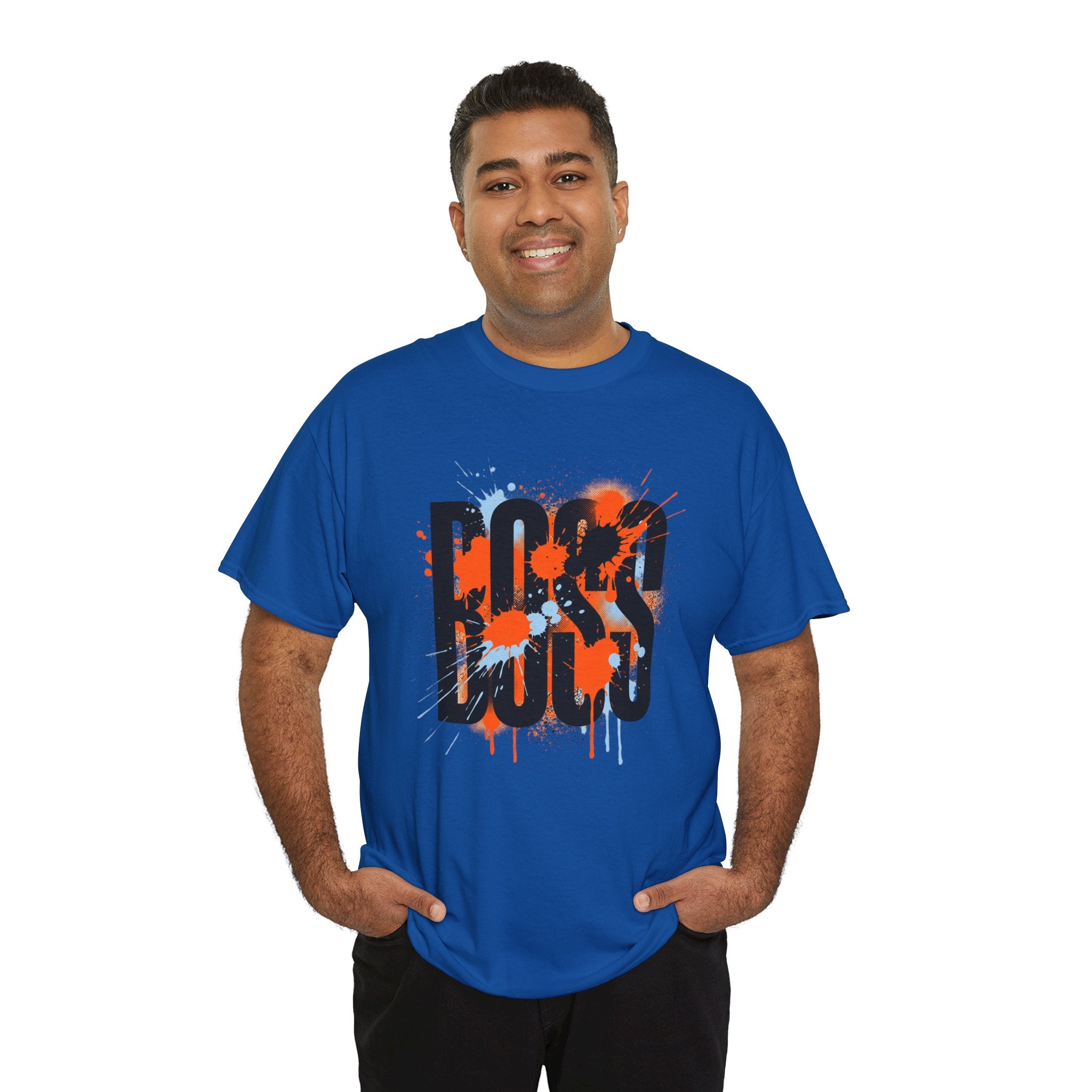 BOSS Graffiti Tee – Street Art Graphic T-Shirt