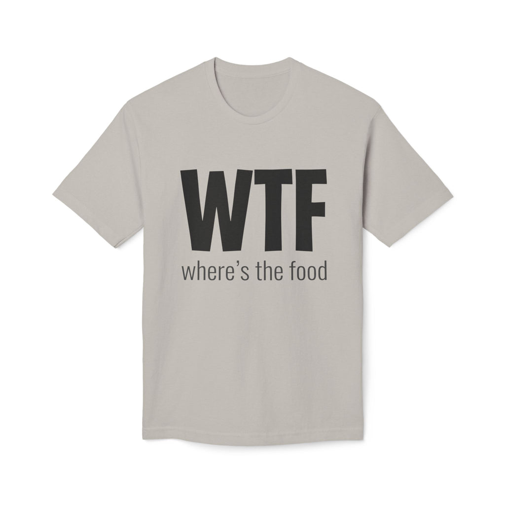 WTF "Where's the Food" Graphic T-Shirt — Funny Foodie Tee