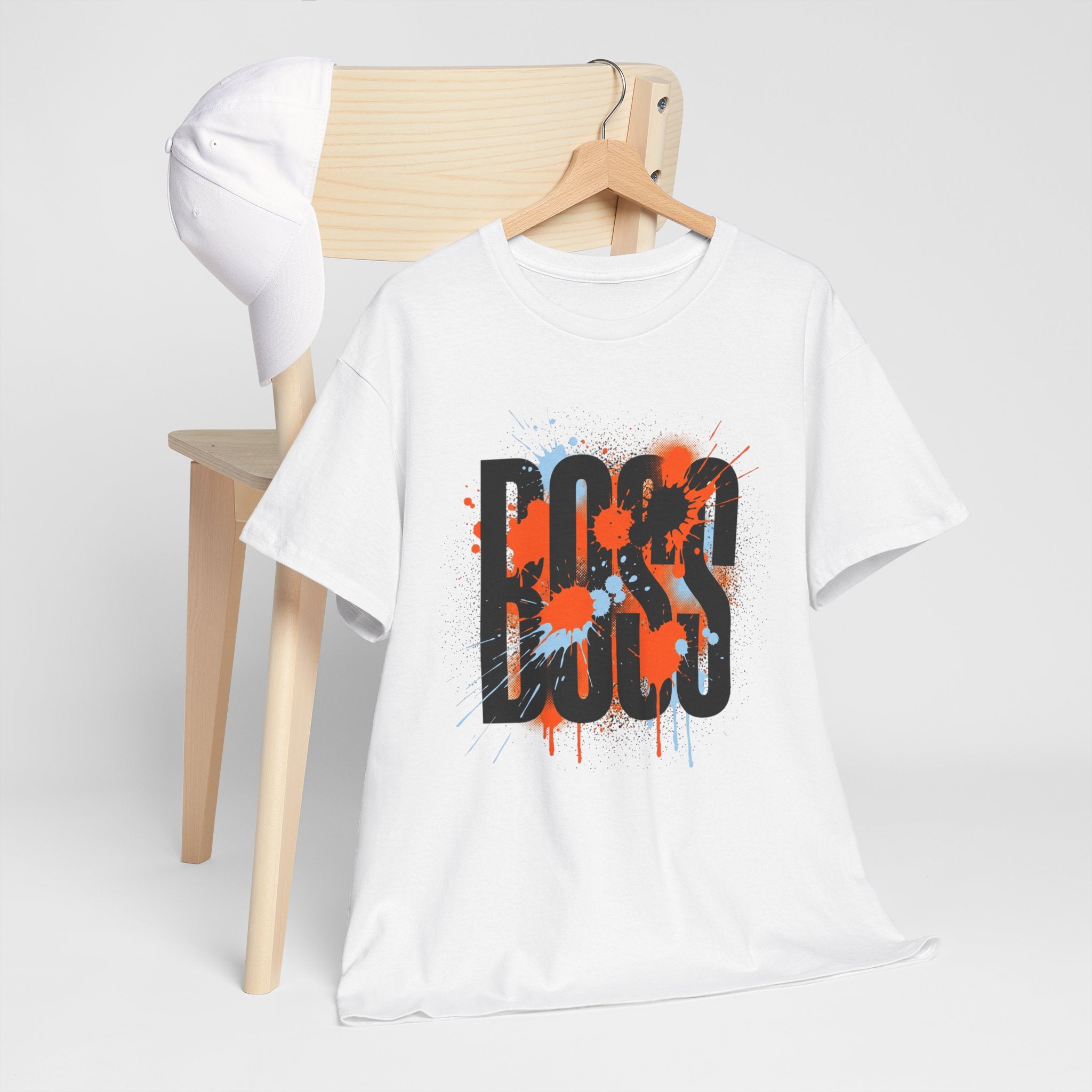 BOSS Graffiti Tee – Street Art Graphic T-Shirt