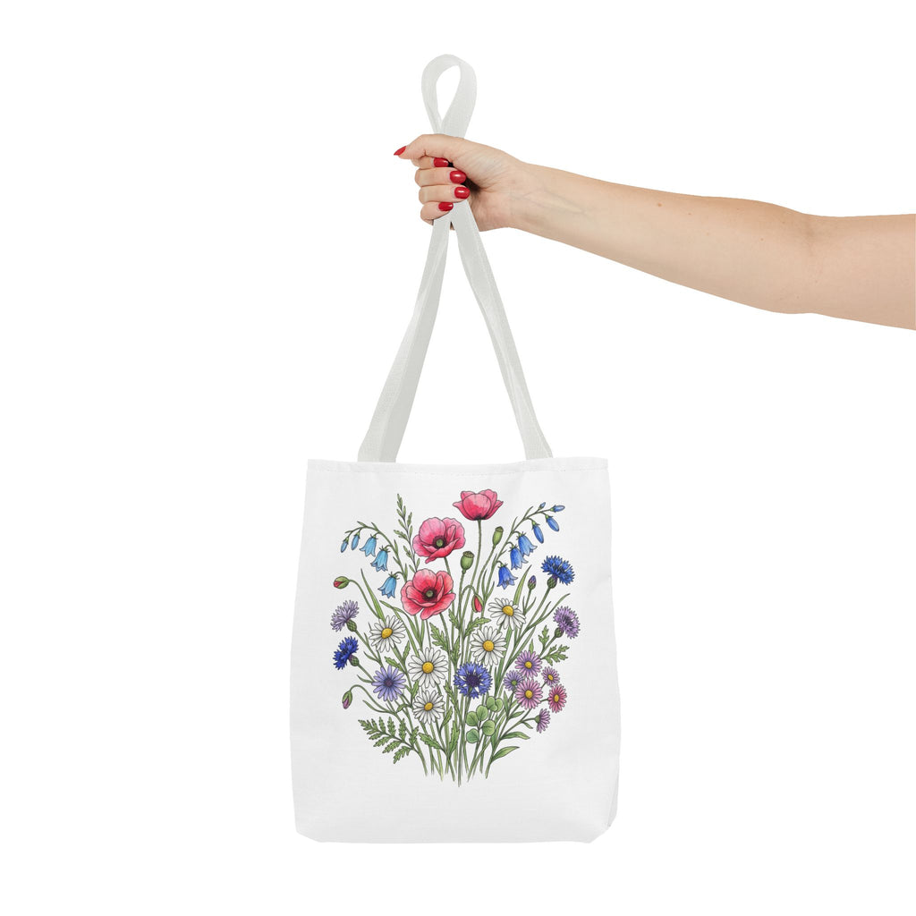 Floral Wildflower tote bag