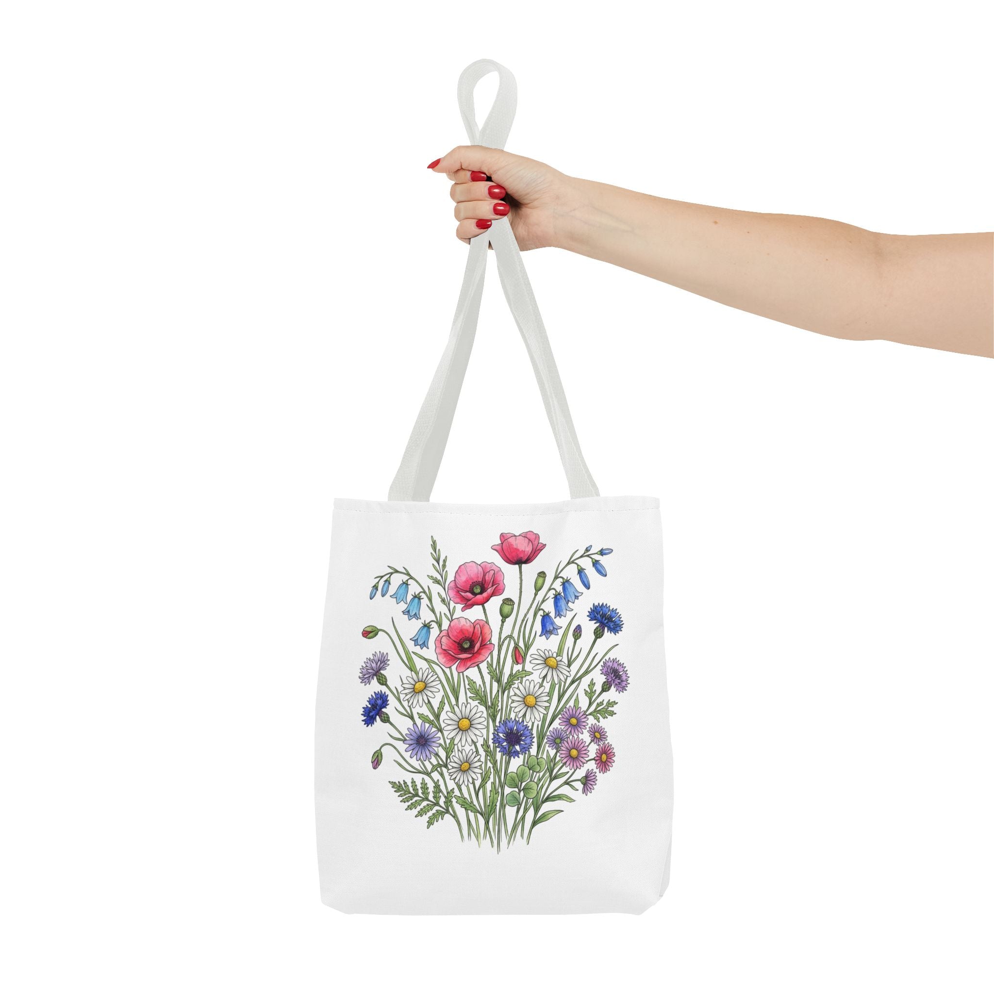 Floral Wildflower tote bag