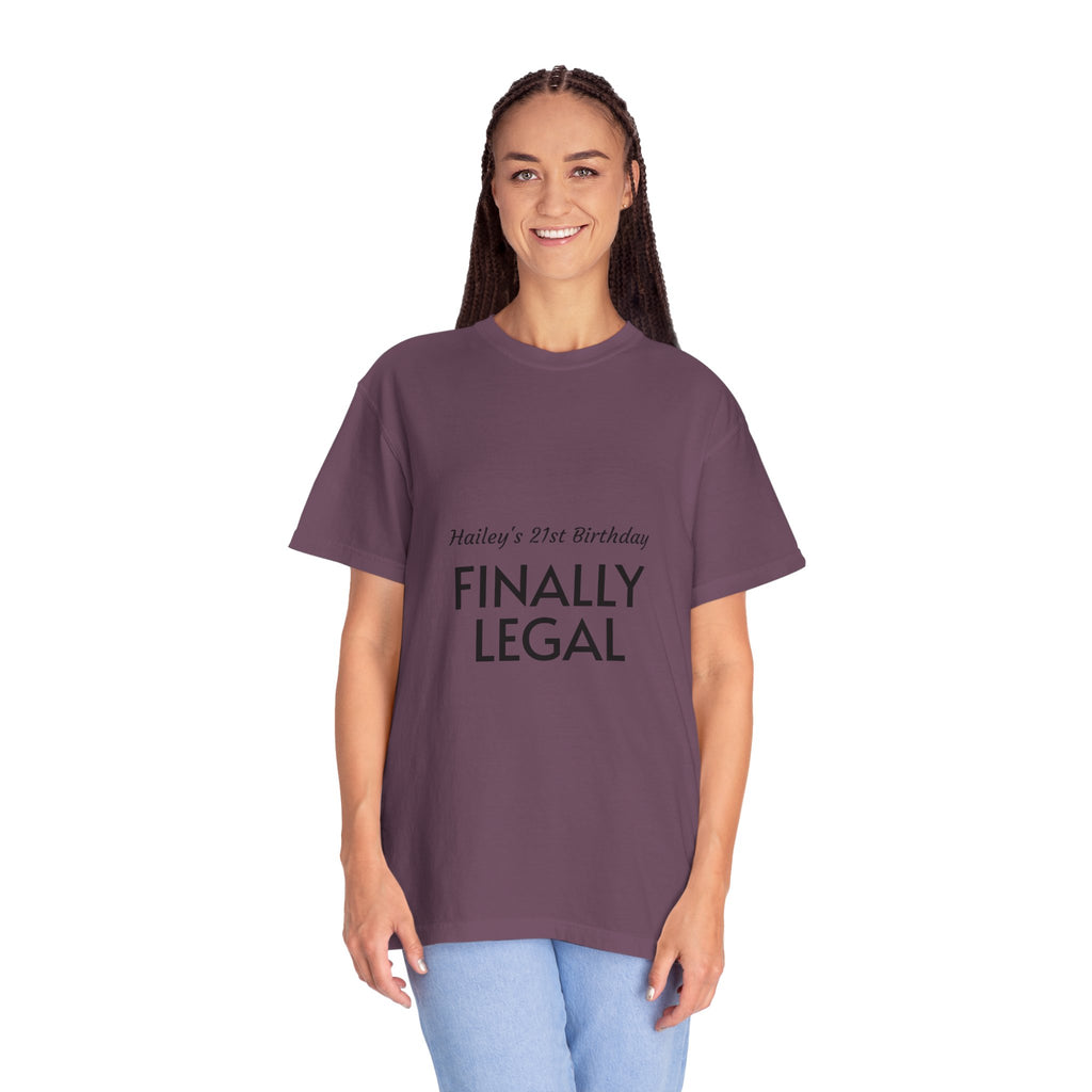 Finally Legal 21st Birthday T-Shirt