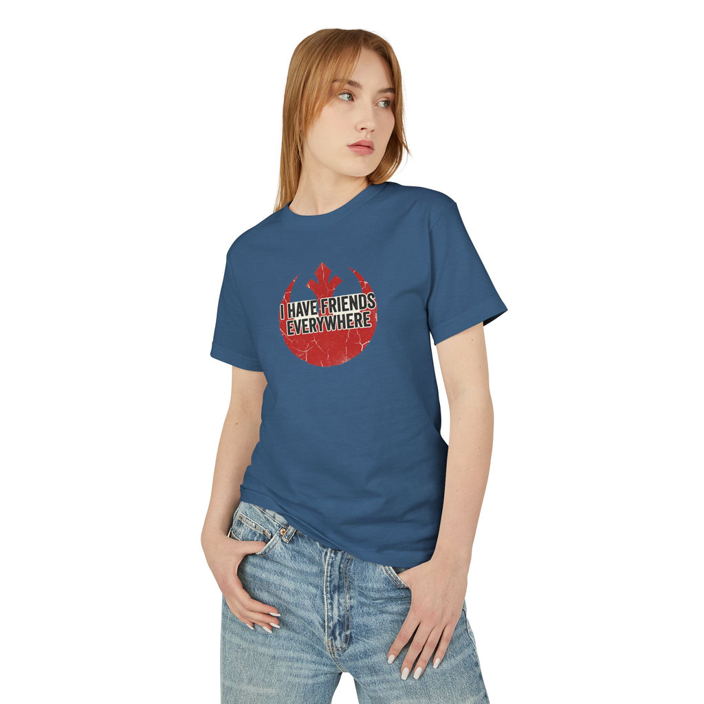 I Have Friends Everywhere Graphic Tee — Vintage Rebel Alliance Star Wars Shirt