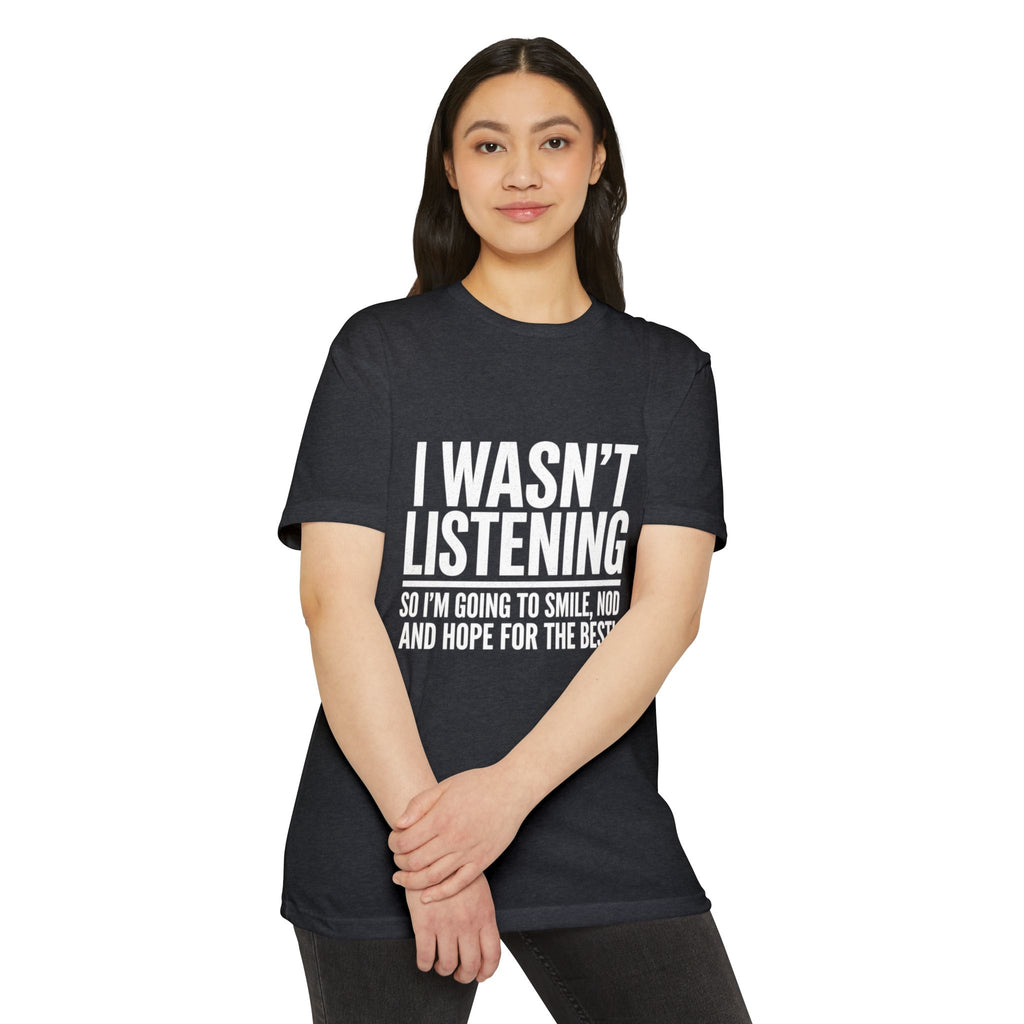 Graphic unisex soft cotton T‑Shirt — Funny Sarcastic Tee