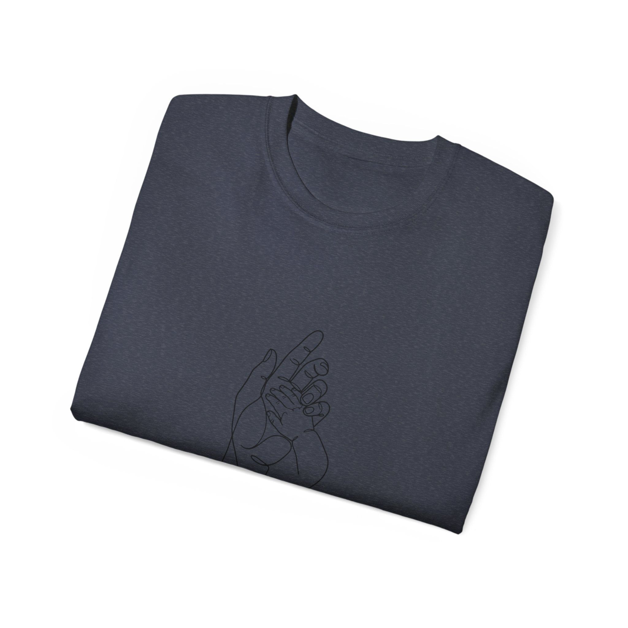 Matching Hands Relaxed Unisex Cotton T‑Shirt