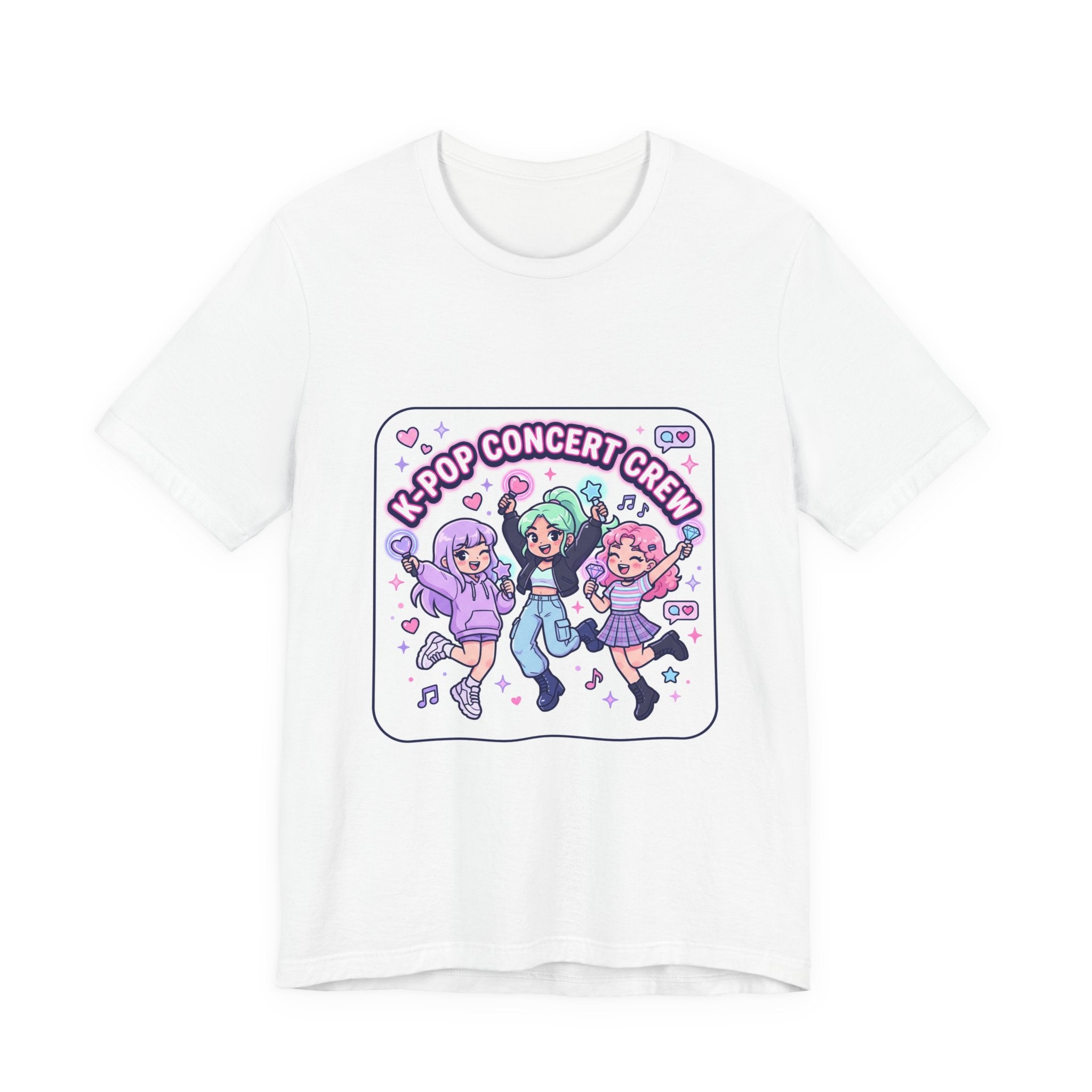Unisex K-pop Concert Crew T-Shirt