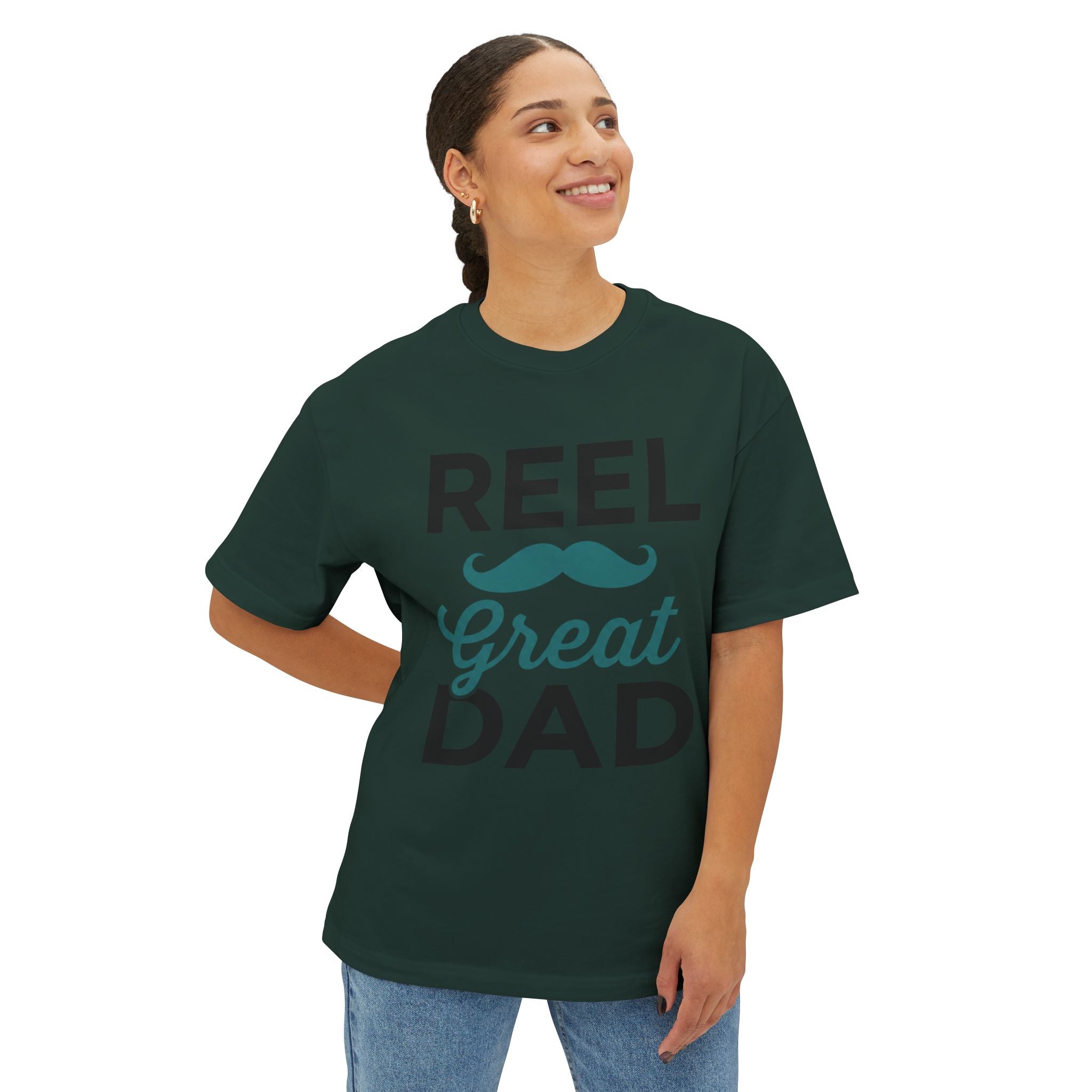 Funny Fishing Mustache Father's Day Shirt