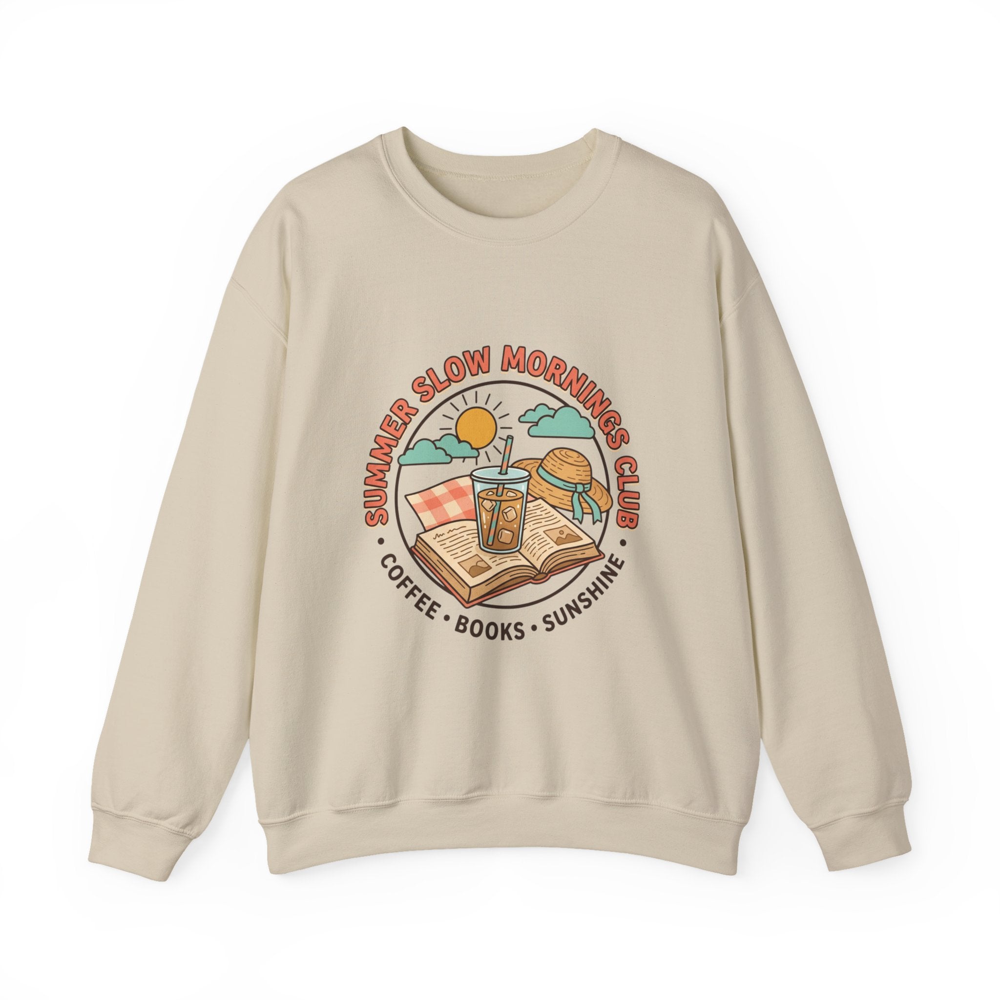 Summer Slow Mornings Crewneck Sweatshirt.